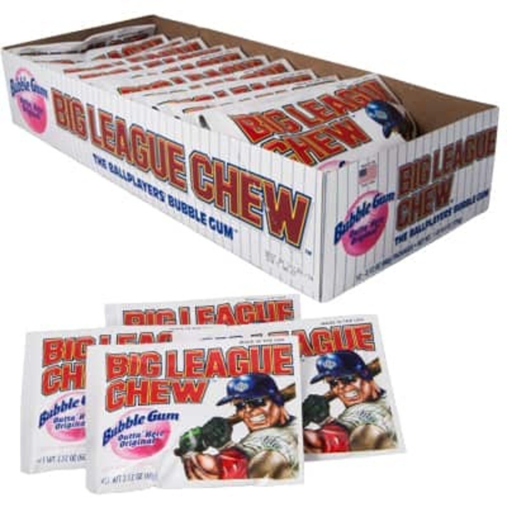 Big League Chew Bubble Gum Original