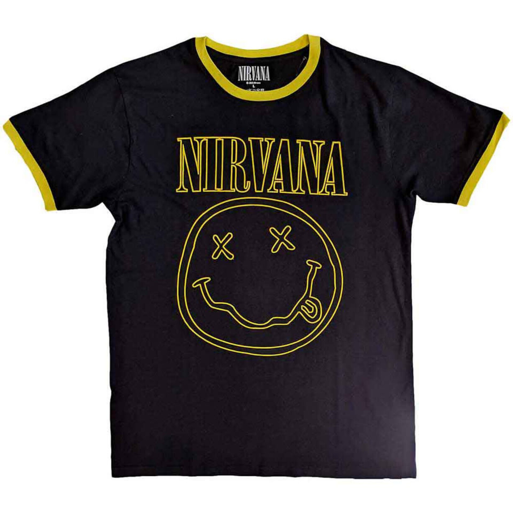 Nirvana - Outline Happy Face