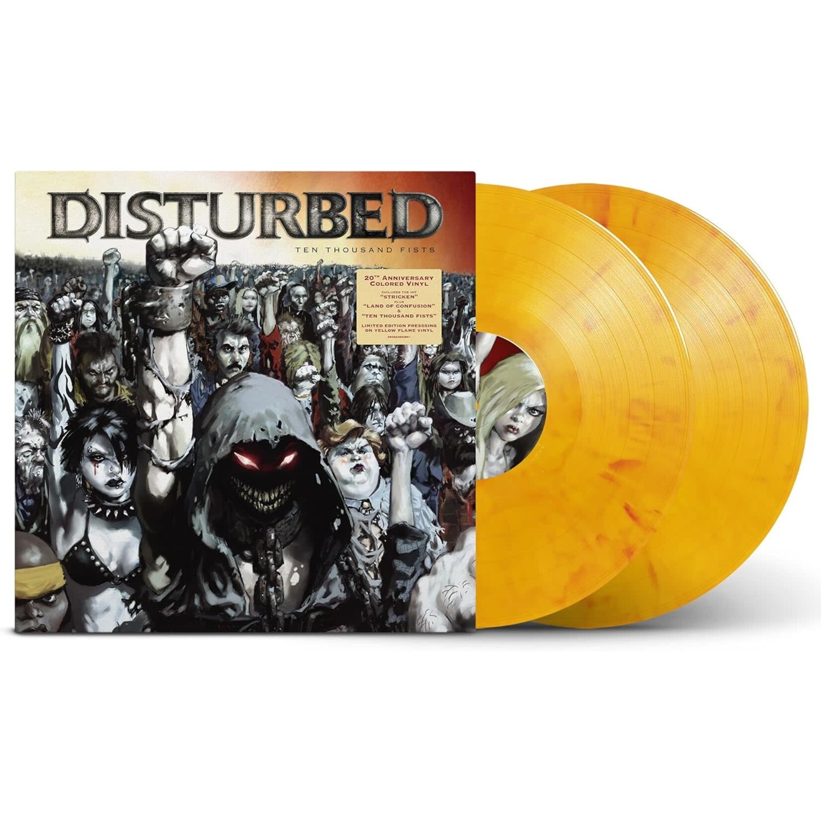Disturbed - Ten Thousand Fists (20th Ann) (Yellow Vinyl) [2LP]