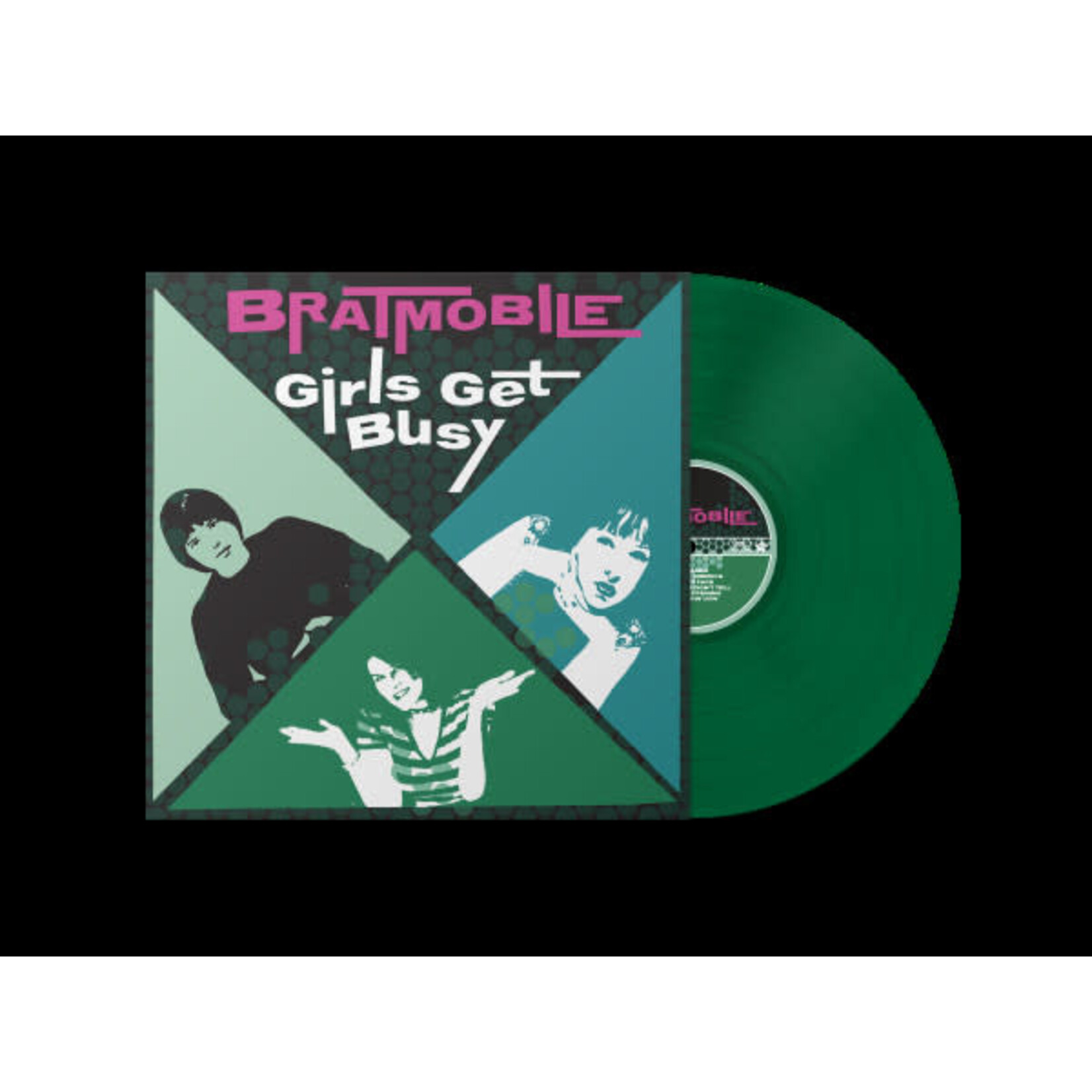 Bratmobile - Girls Get Busy (Green Vinyl) [LP]