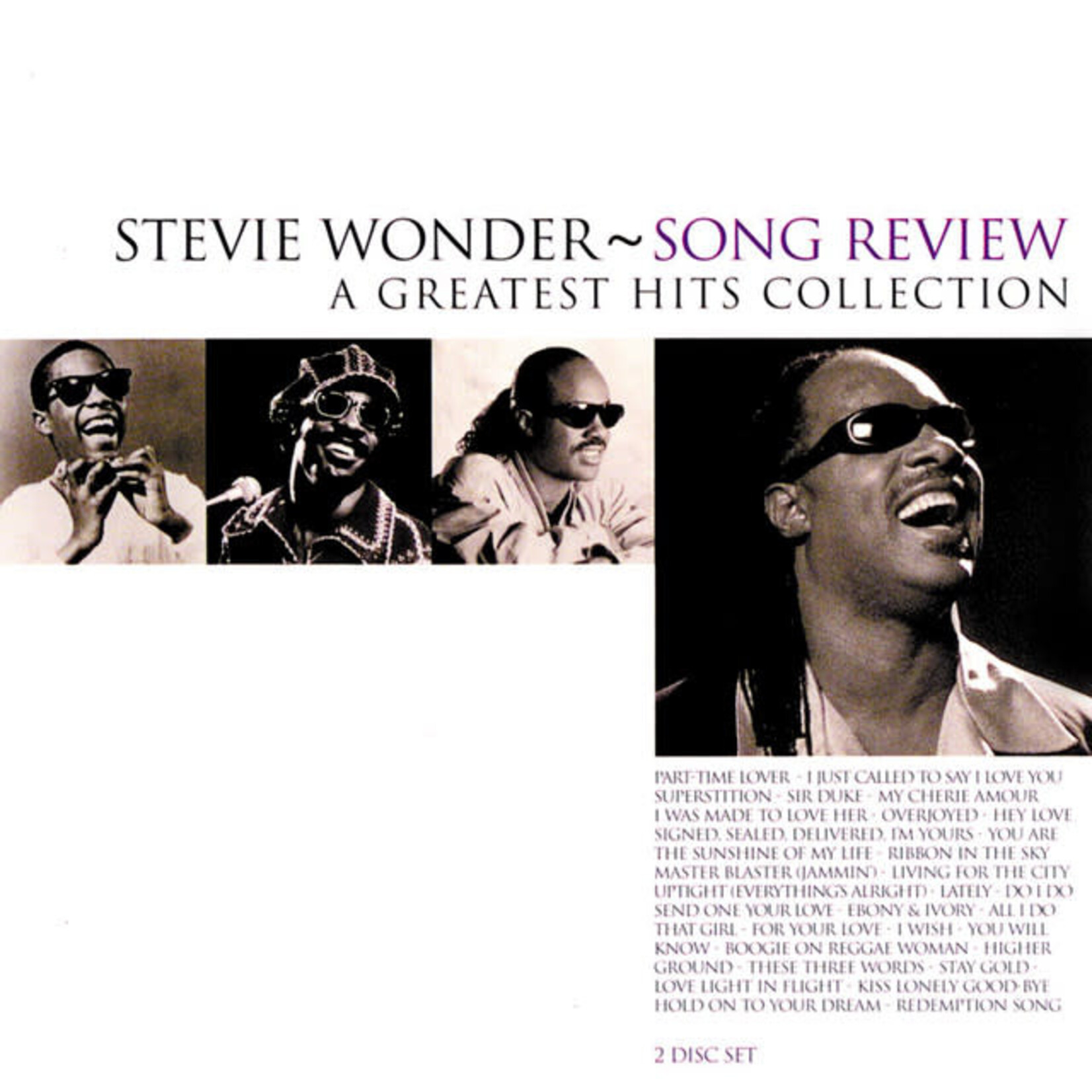 Stevie Wonder - Song Review: A Greatest Hits Collection [USED 2CD]