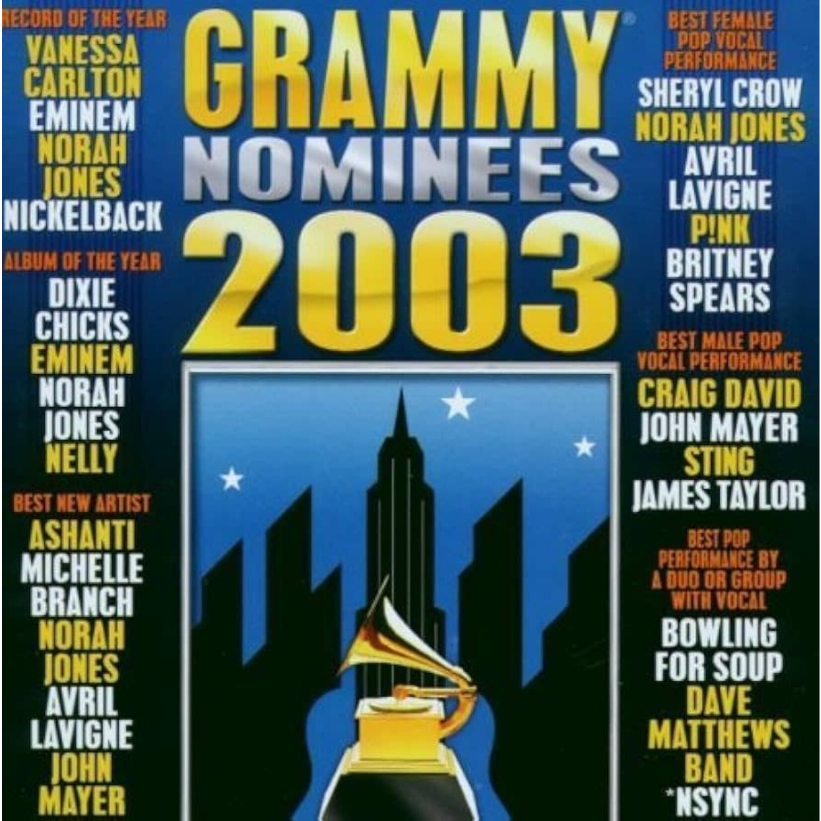 Various Artists - Grammy Nominees 2003 [USED CD]