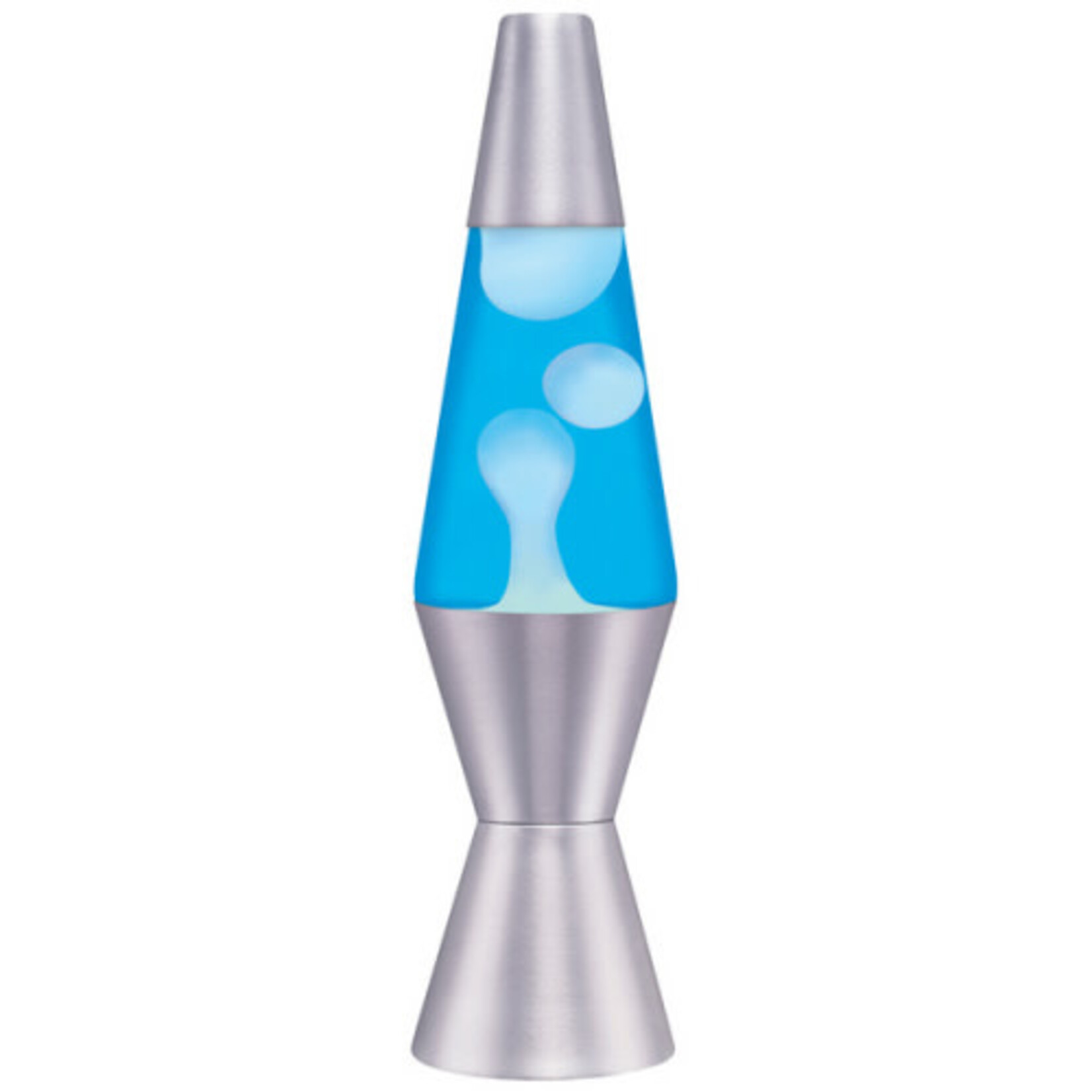 Lava Lamp - 11.5" White/Blue