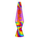 Lava Lamp - 14.5" Flowing Yellow/Purple
