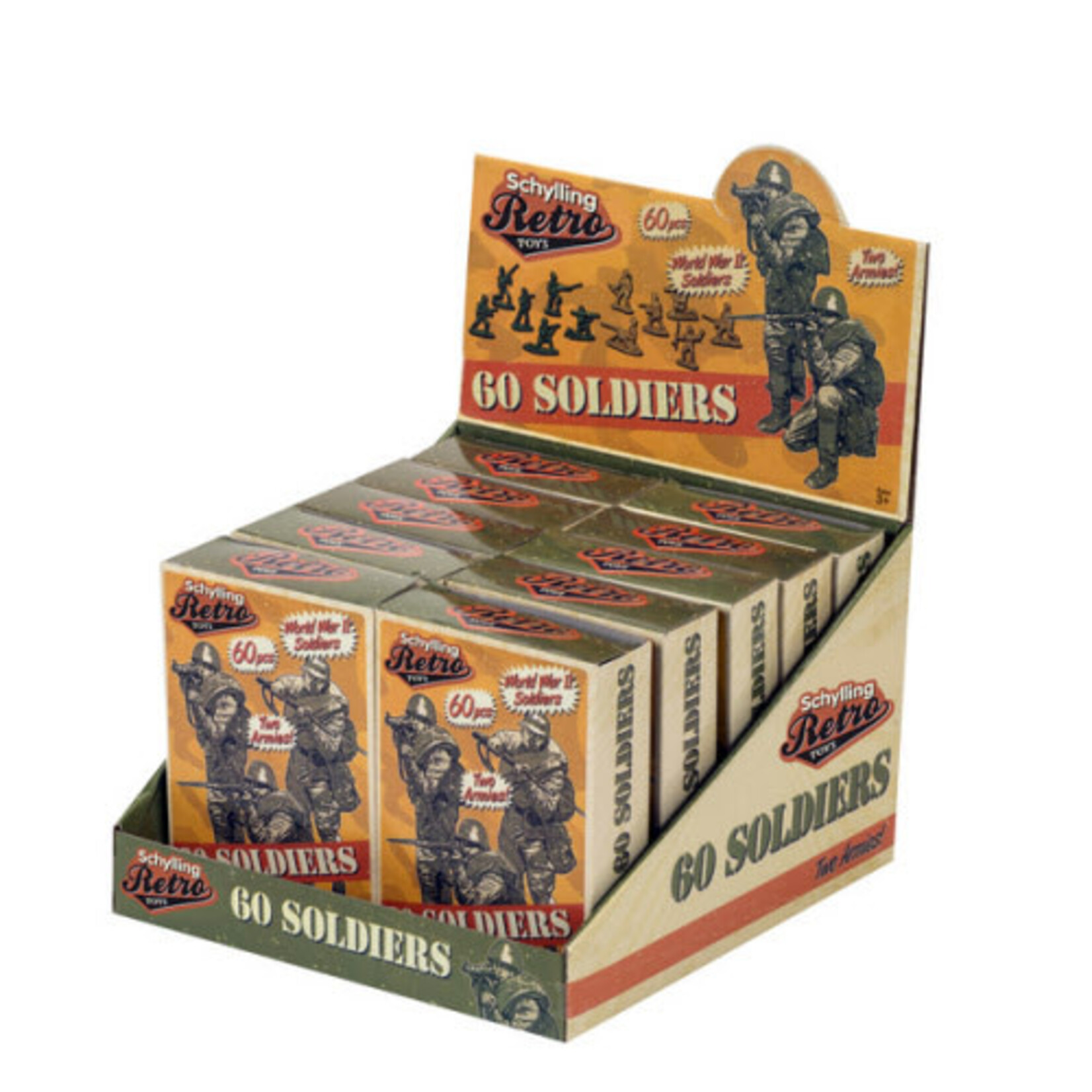 Retro Toy - 60 Soldiers