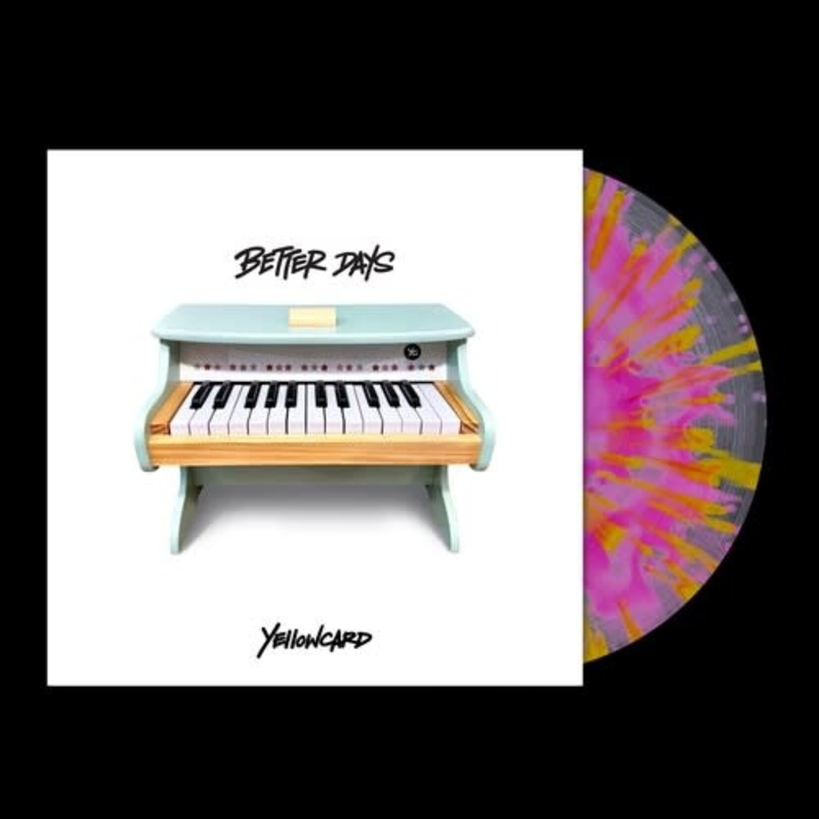 Yellowcard - Better Days (Indie Pink/Yellow Vinyl) [LP]