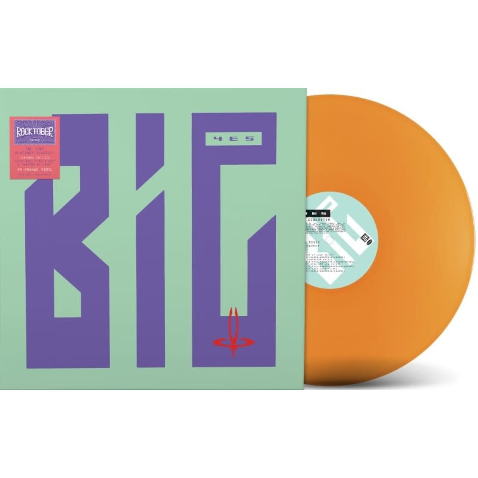 Yes - Big Generator (Orange Vinyl) [LP] (Rocktober 2025)
