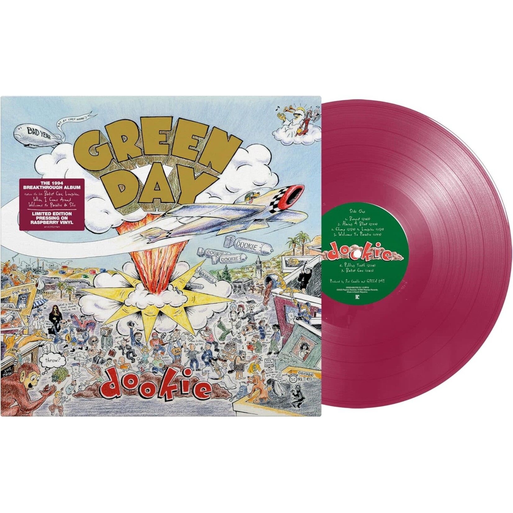 Green Day - Dookie (Fruit Punch Vinyl) [LP]