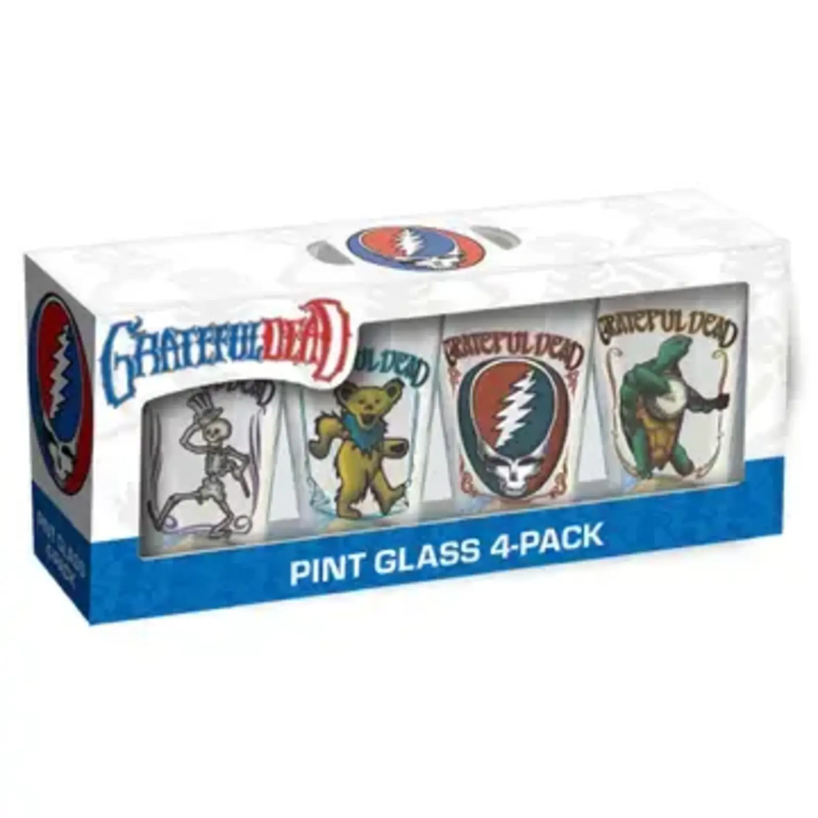 Pint Glass - Grateful Dead: 4-Pack
