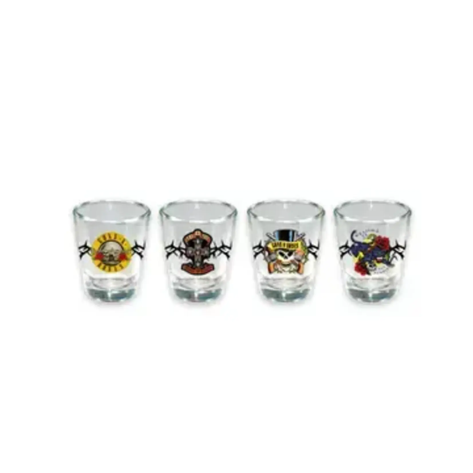 Shot Glass - Guns N Roses: 4-Pack