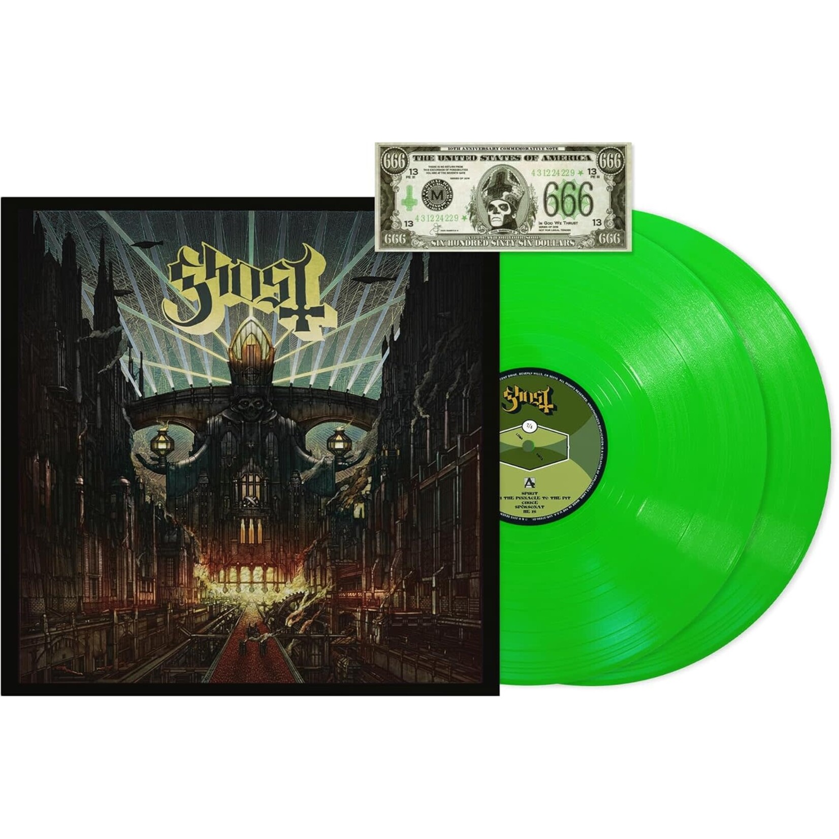 Ghost - Meliora (10th Ann) (Green Vinyl) [2LP]
