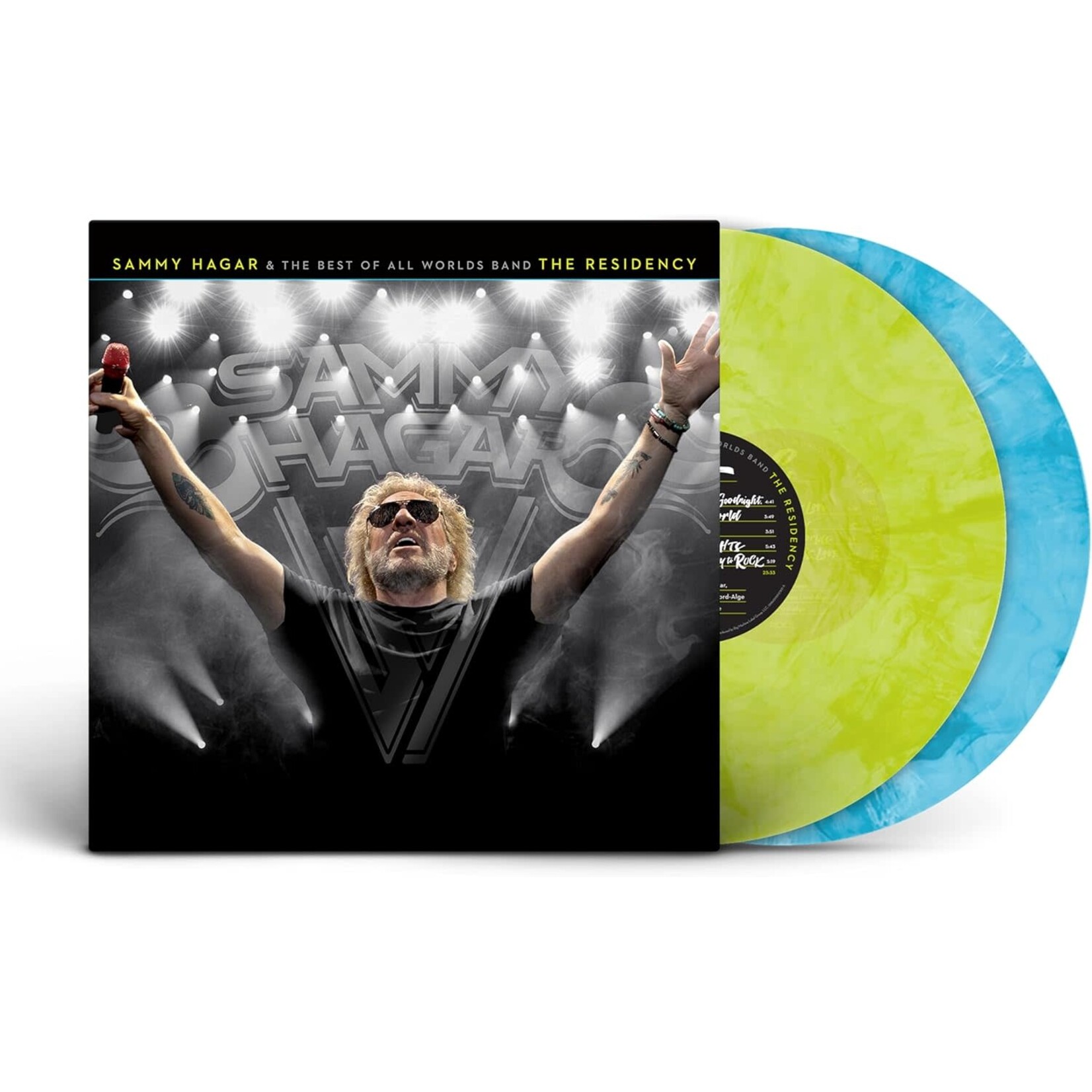 Sammy Hagar - Sammy Hagar & The Best Of All Worlds Band: The Residency (Green/Blue Vinyl) [2LP]