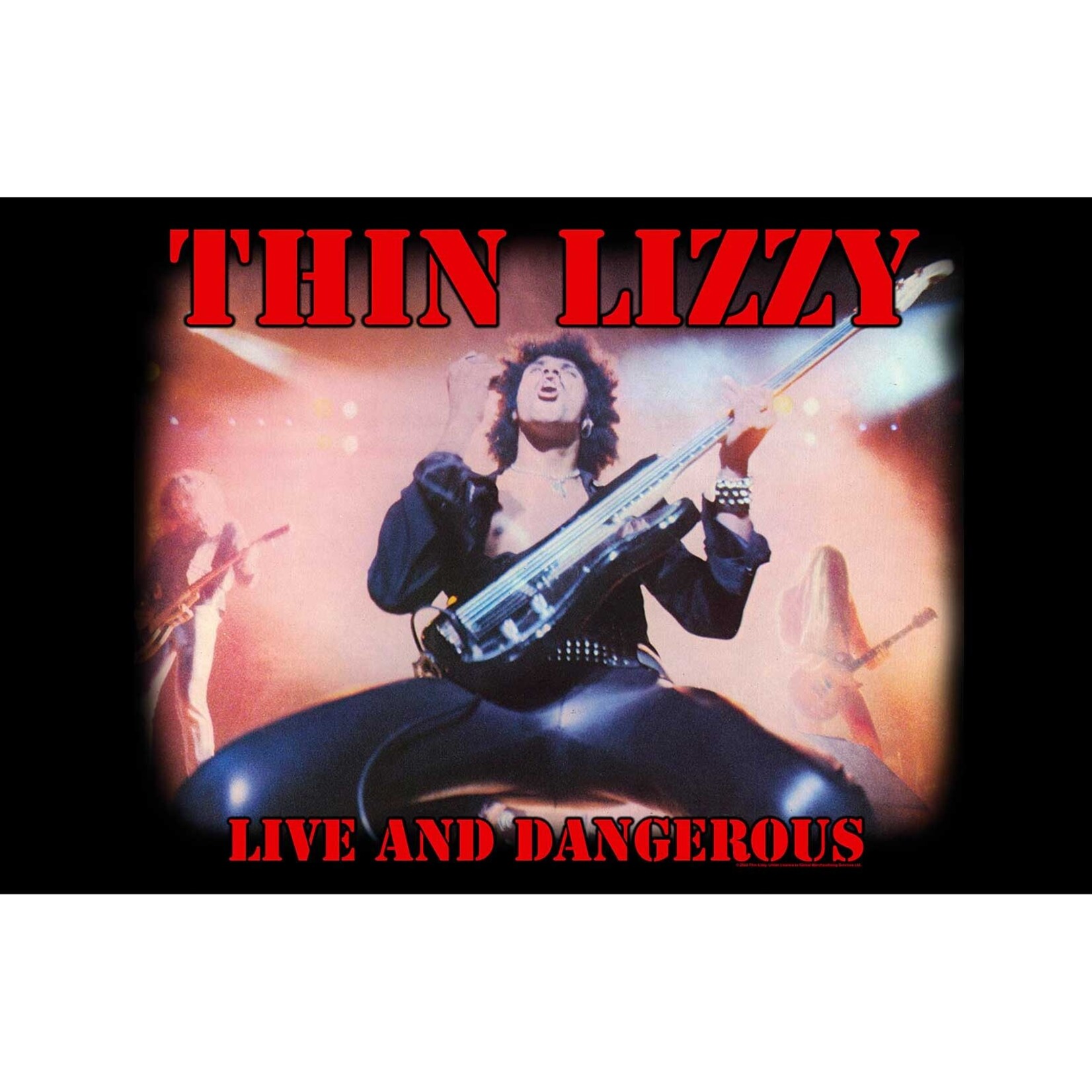 Textile Poster - Thin Lizzy: Live And Dangerous