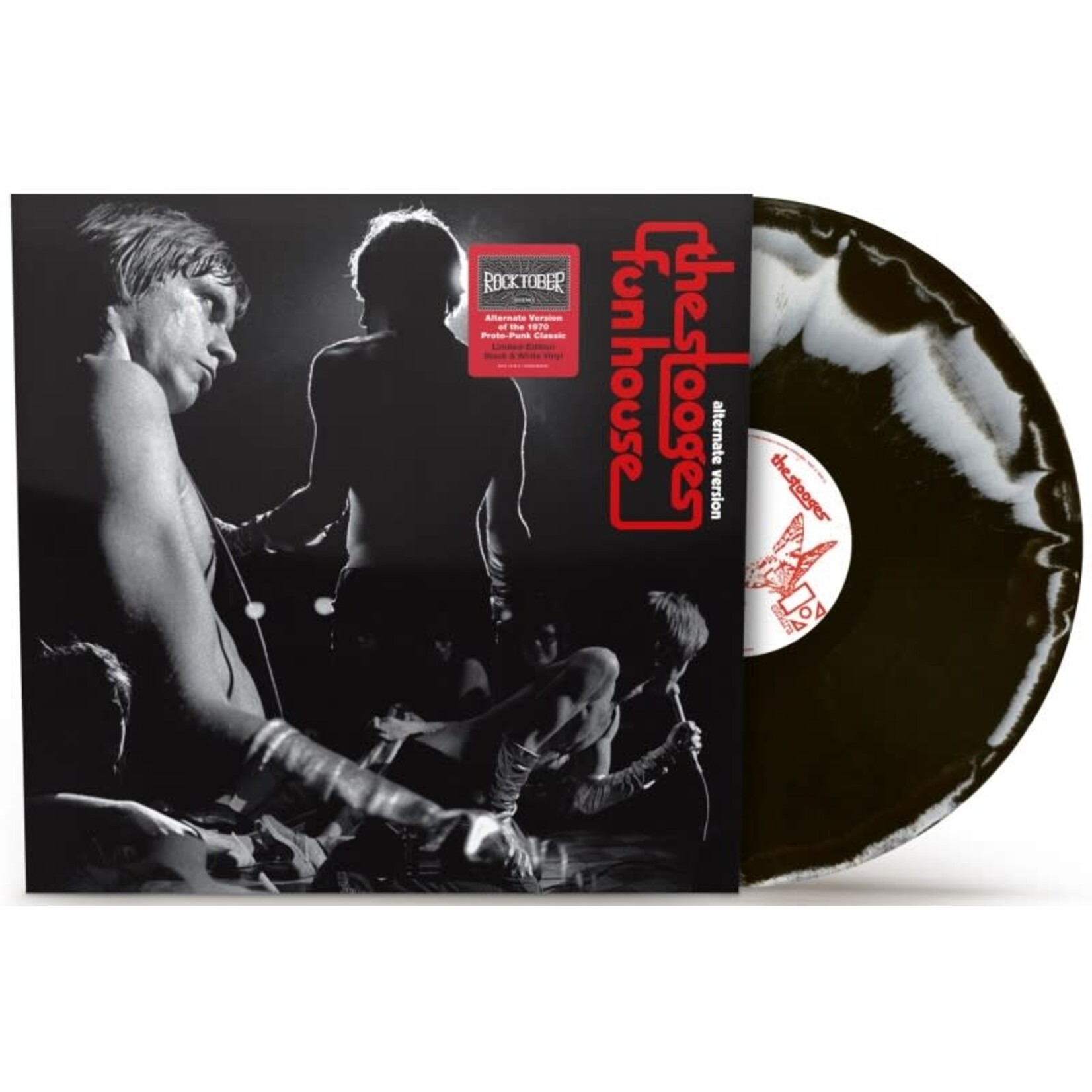 Stooges - Fun House: Alternate Version (White/Black Vinyl) [LP] (Rocktober 2025)