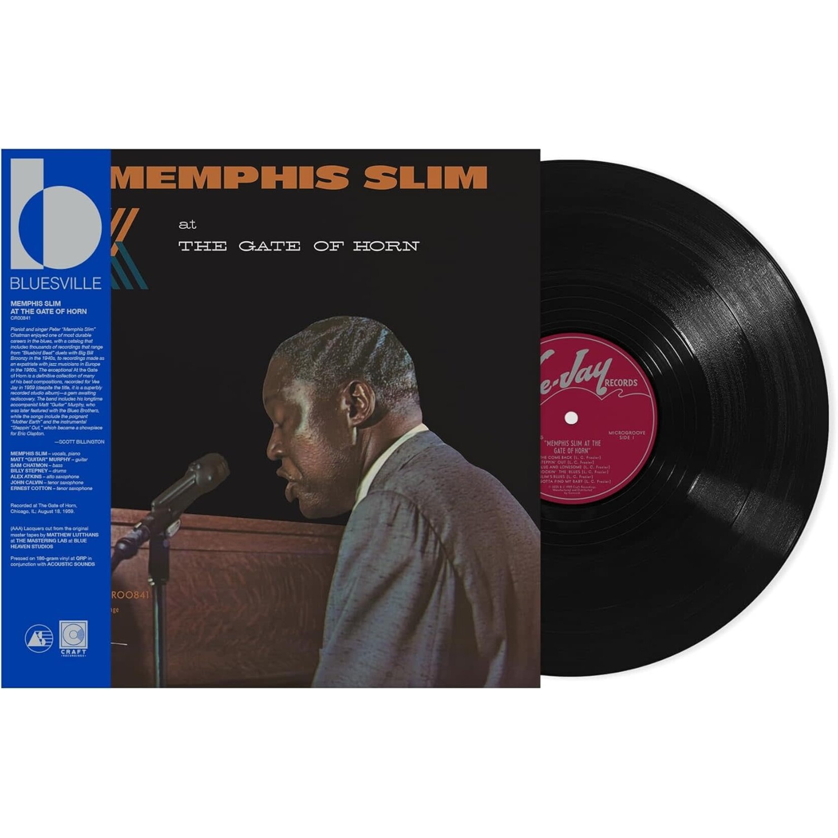 Memphis Slim - At The Gate Of Horn (Bluesville Acoustic Sounds Series) [LP]