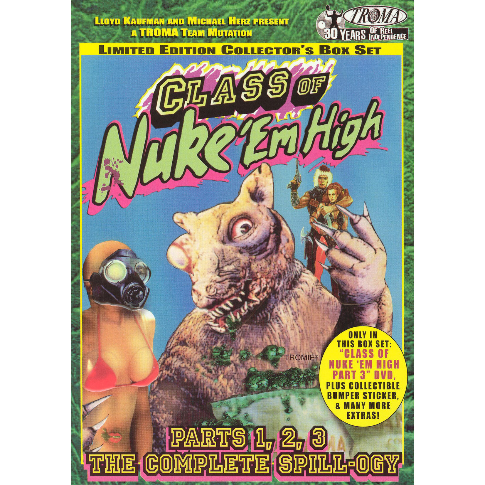 Class Of Nuke 'Em High - The Complete Spill-Ogy [3DVD]