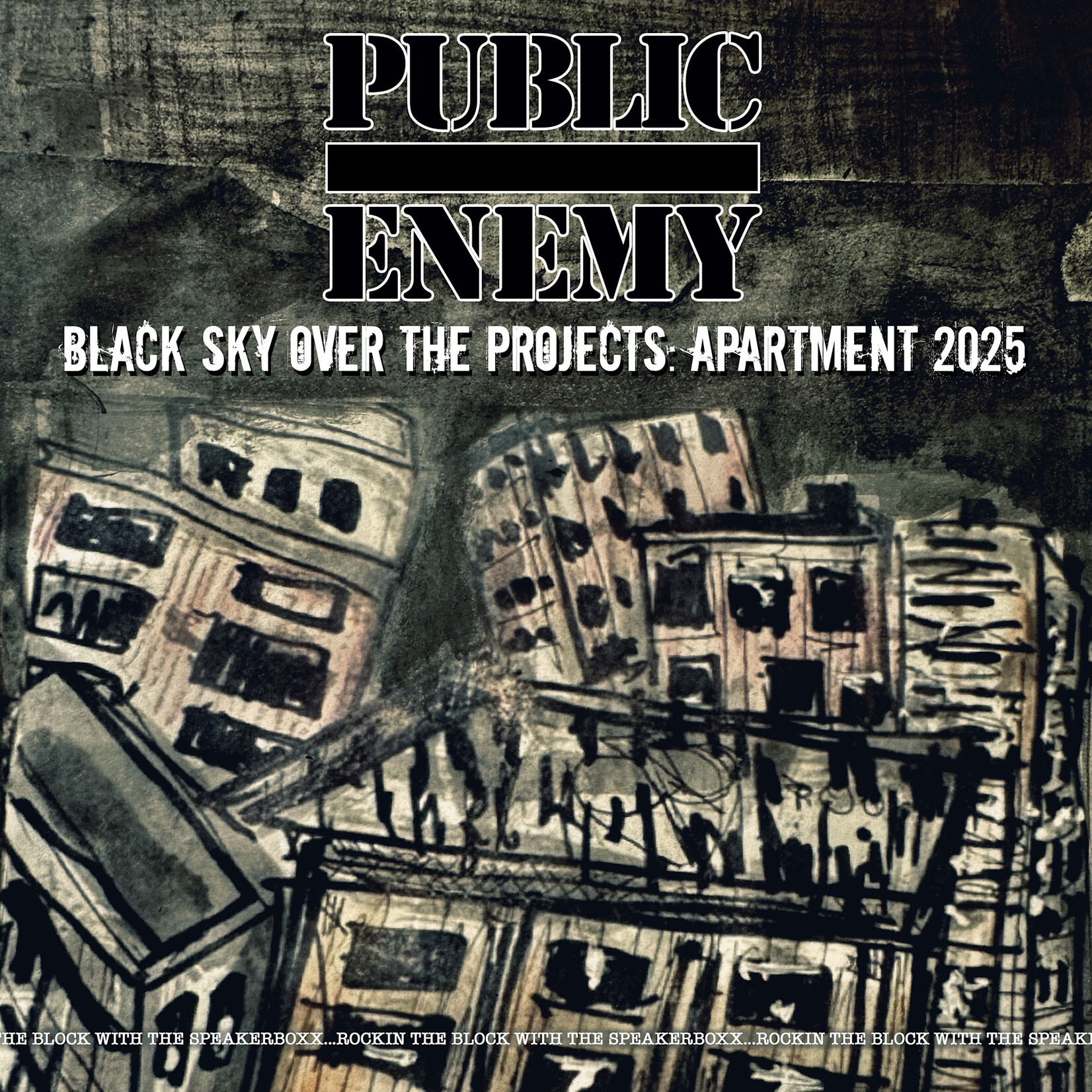 Public Enemy - Black Sky Over The Projects: Apartment 2025 [CD]