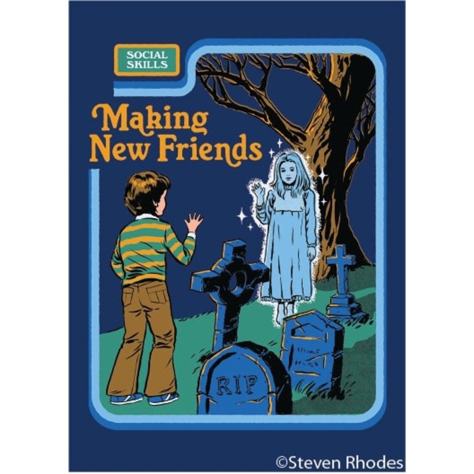 Magnet - Steven Rhodes: Making New Friends Social Skills