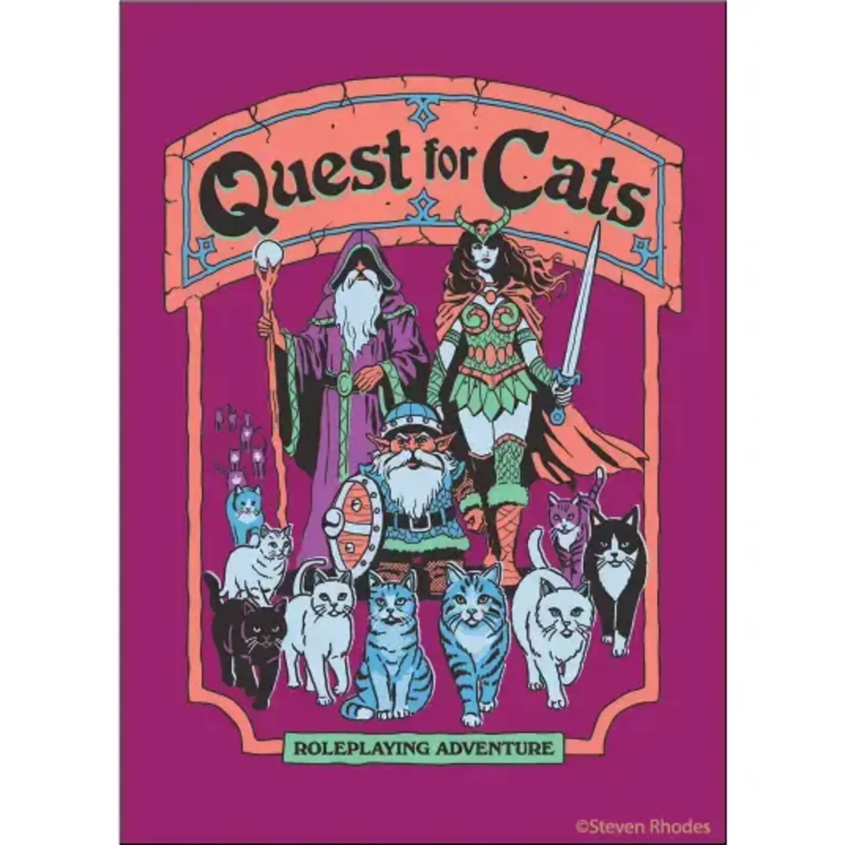 Magnet - Steven Rhodes: Quest For Cats Roleplaying Adventure