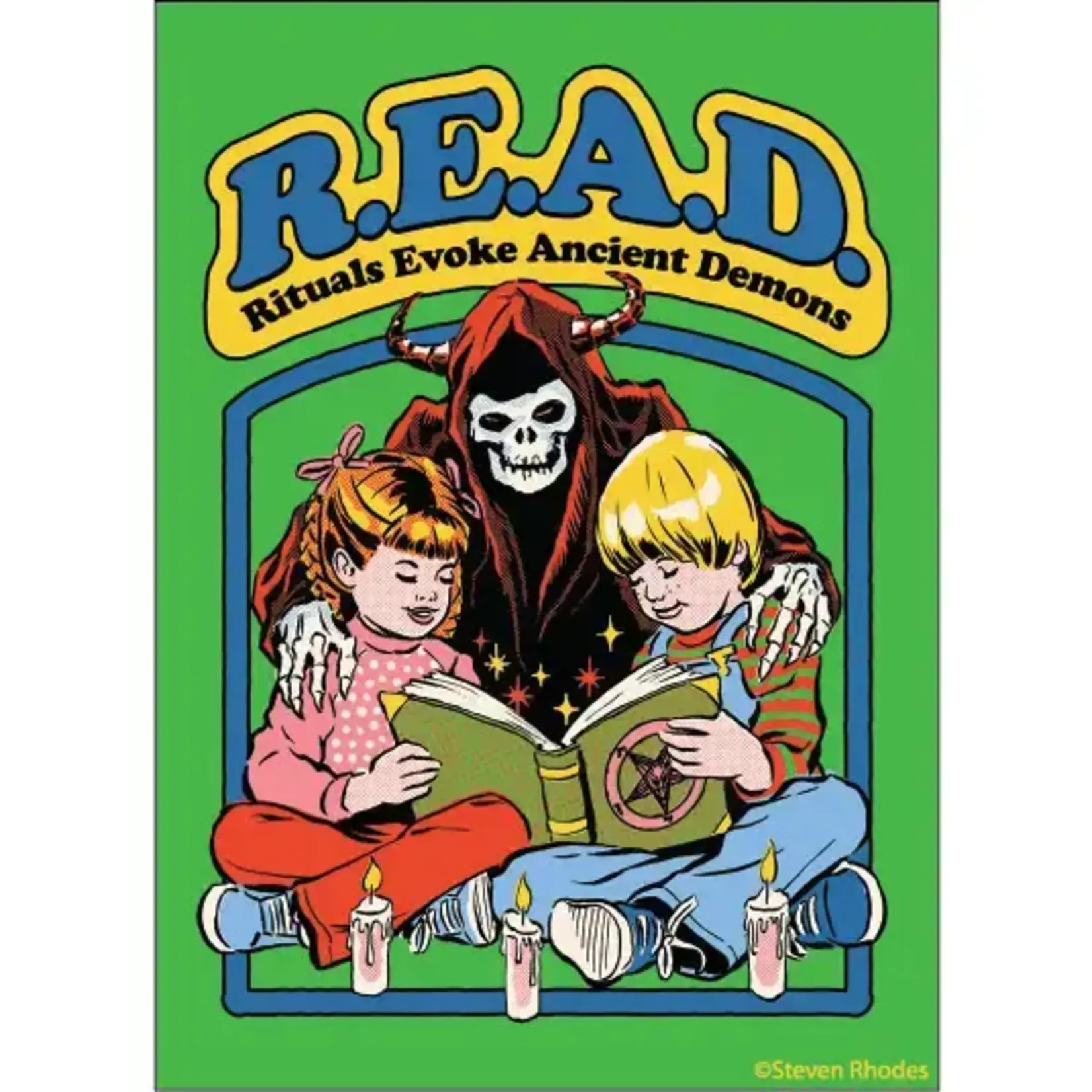 Magnet - Steven Rhodes: R.E.A.D. Rituals Evoke Ancient Demons