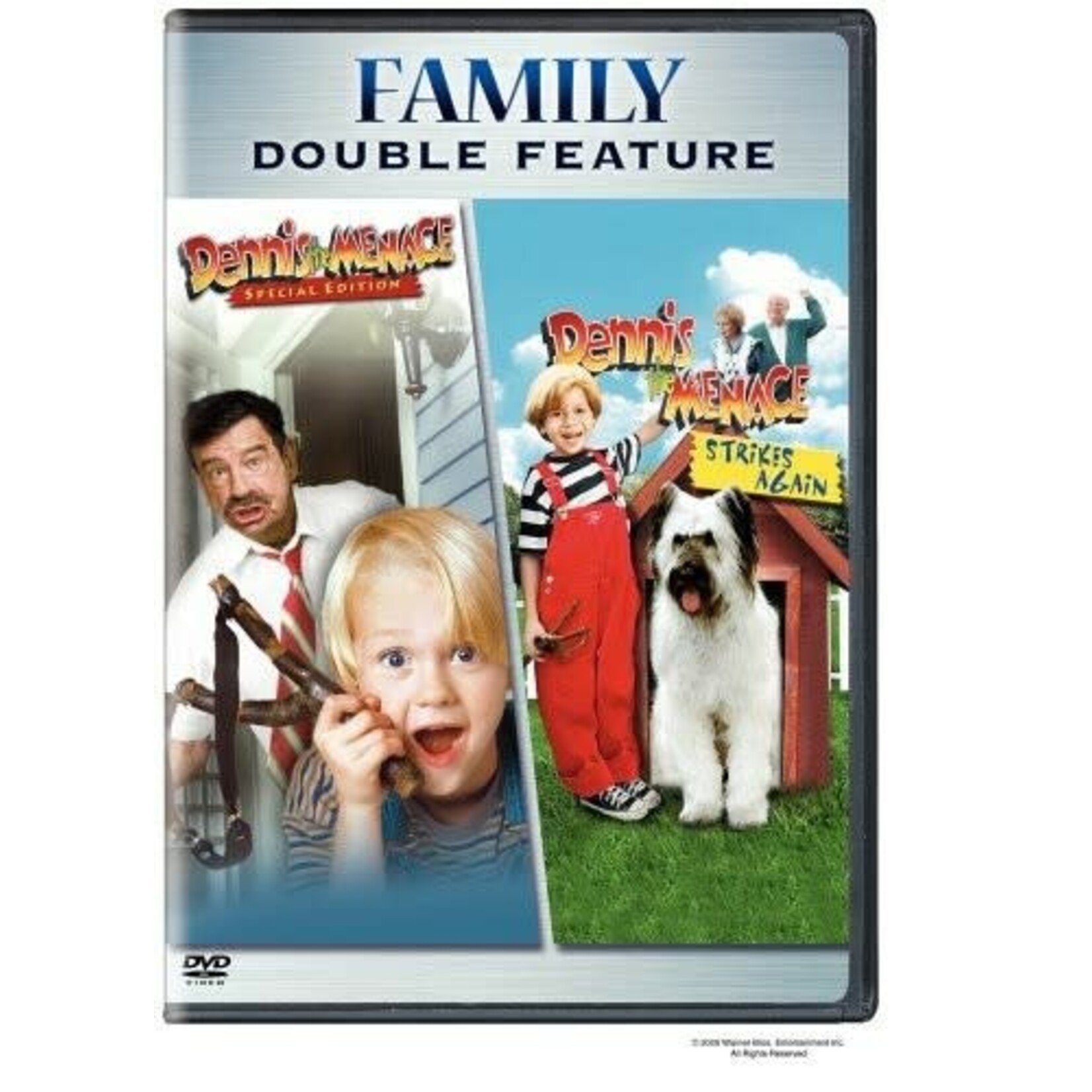 Dennis The Menace/Dennis The Menace Strikes Again - Family Double Feature [USED DVD]