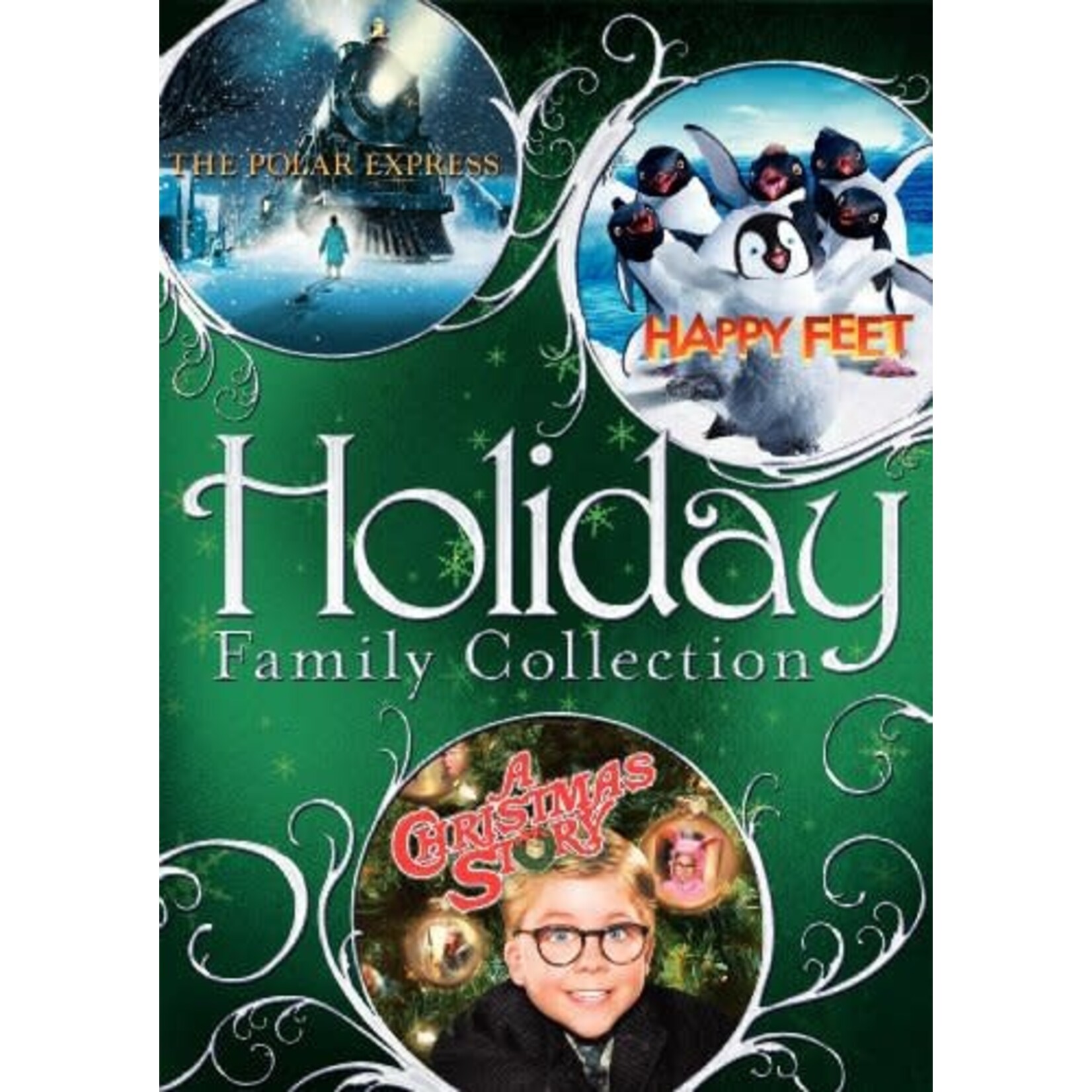 A Christmas Story/Happy Feet/The Polar Express - Holiday Family Collection [USED 3DVD]