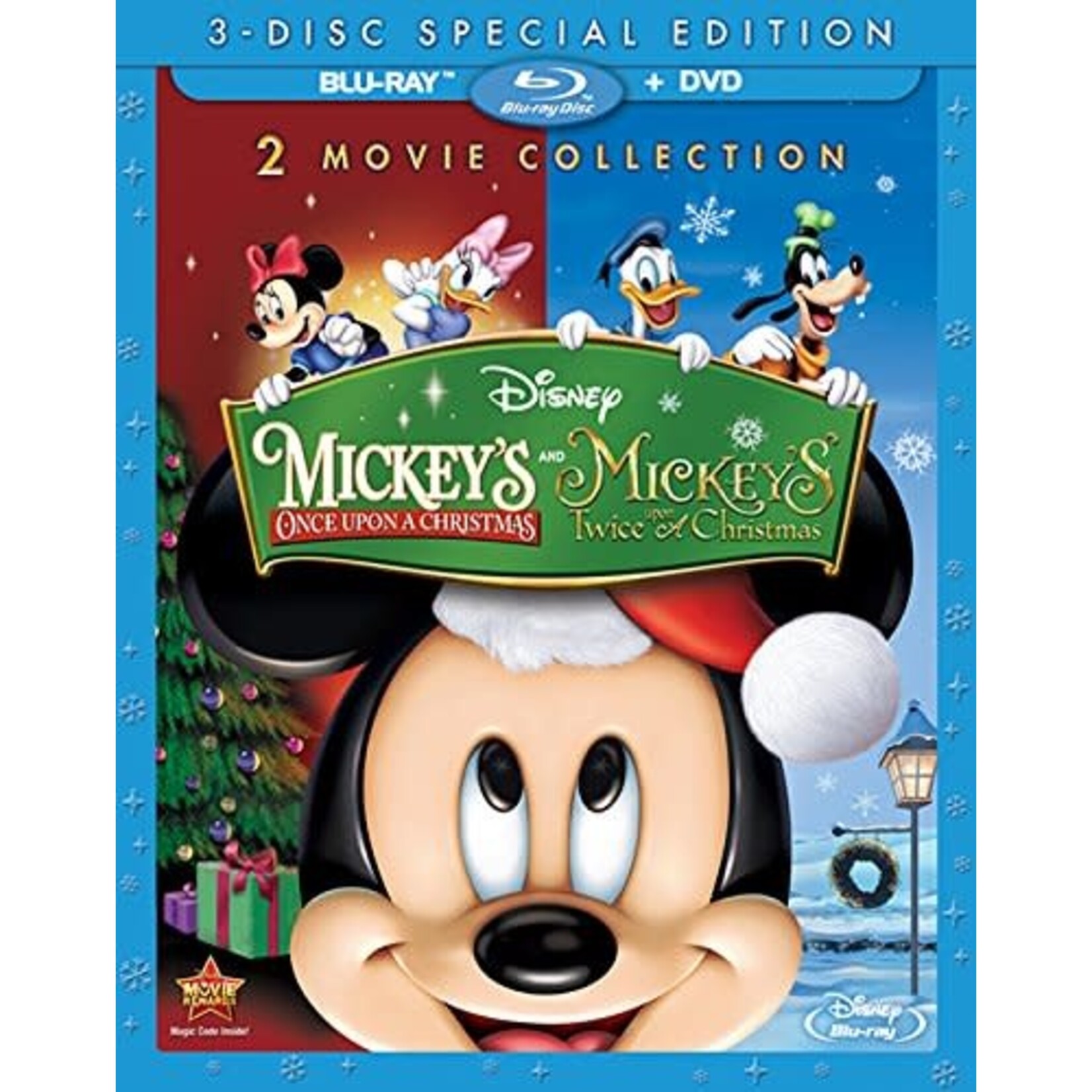 Mickey's Once Upon A Christmas/Mickey's Twice Upon A Christmas: 2 Movie Collection [USED BRD/2DVD]