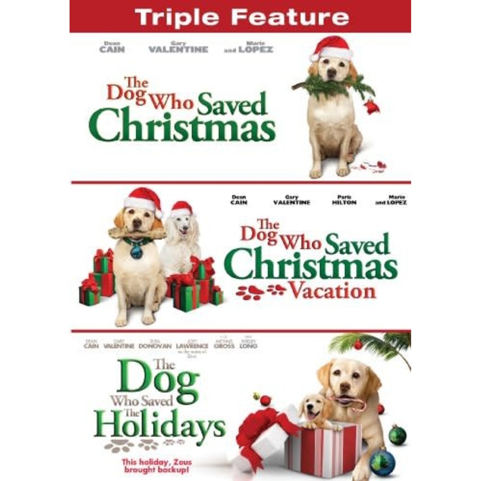 Dog Who Saved Christmas - Triple Feature [USED 3DVD]