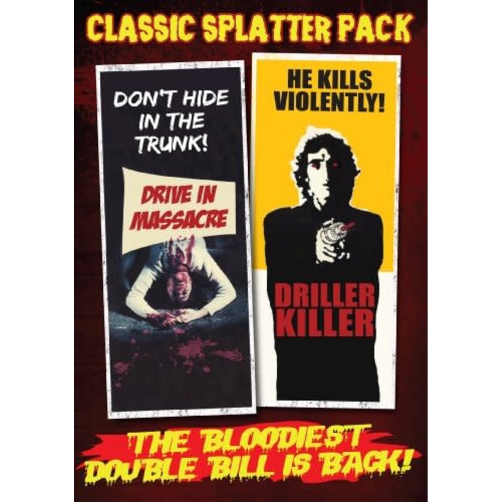 Drive-In Massacre/Driller Killer - Classic Splatter Pack [USED DVD]