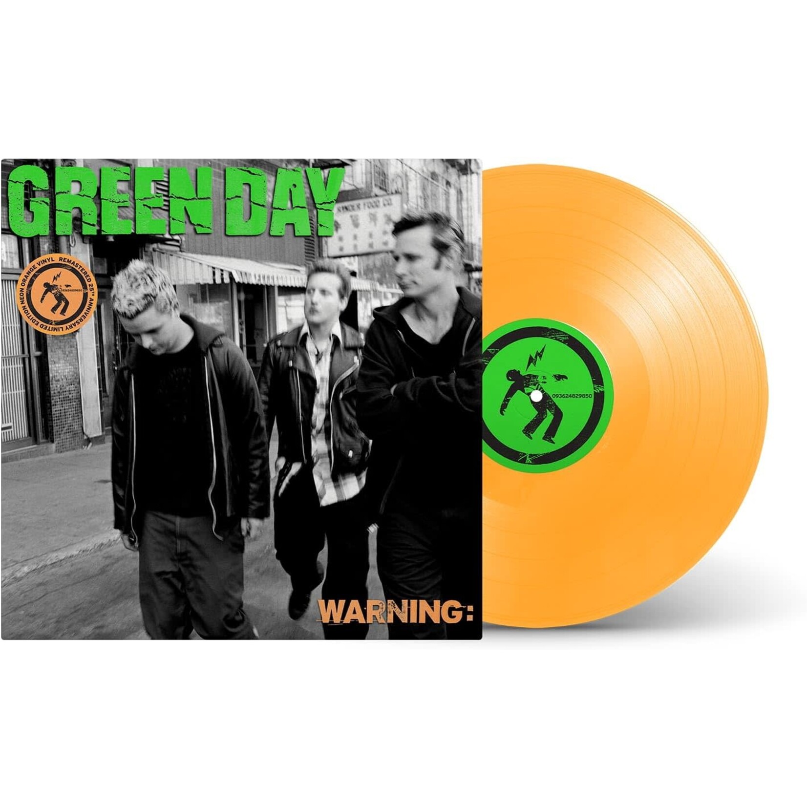 Green Day - Warning (25th Ann Dlx Ed) (Orange Vinyl) [LP]