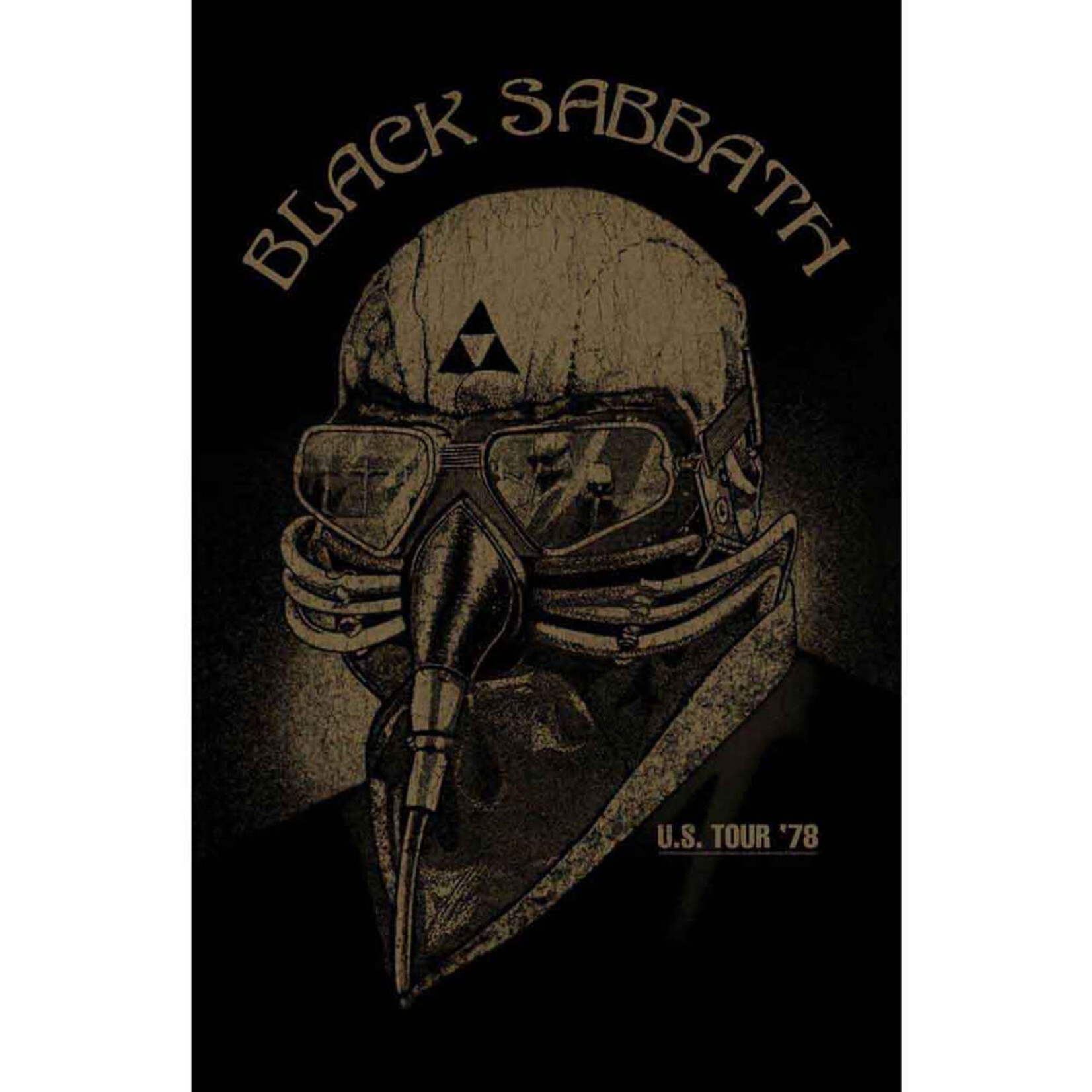 Textile Poster - Black Sabbath: US Tour '78