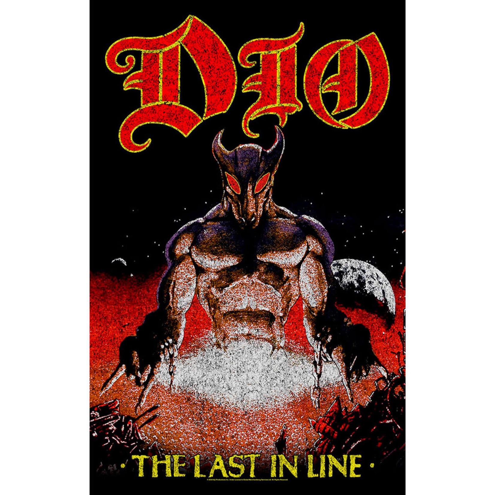 Textile Poster - Dio: The Last In Line