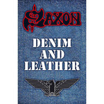 Textile Poster - Saxon: Denim And Leather