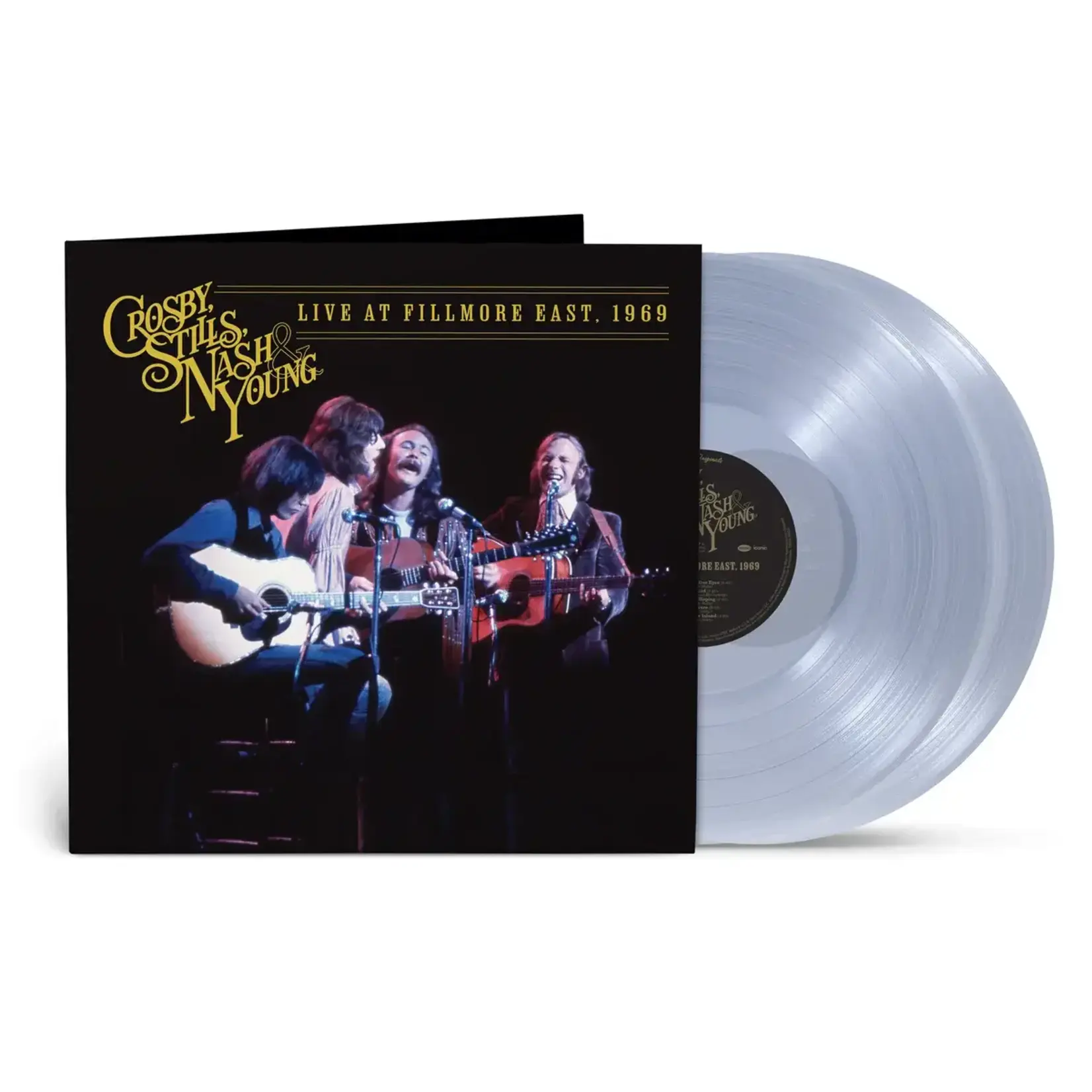 Crosby, Stills, Nash & Young - Live At The Fillmore East, 1969 (Clear Vinyl) [LP]
