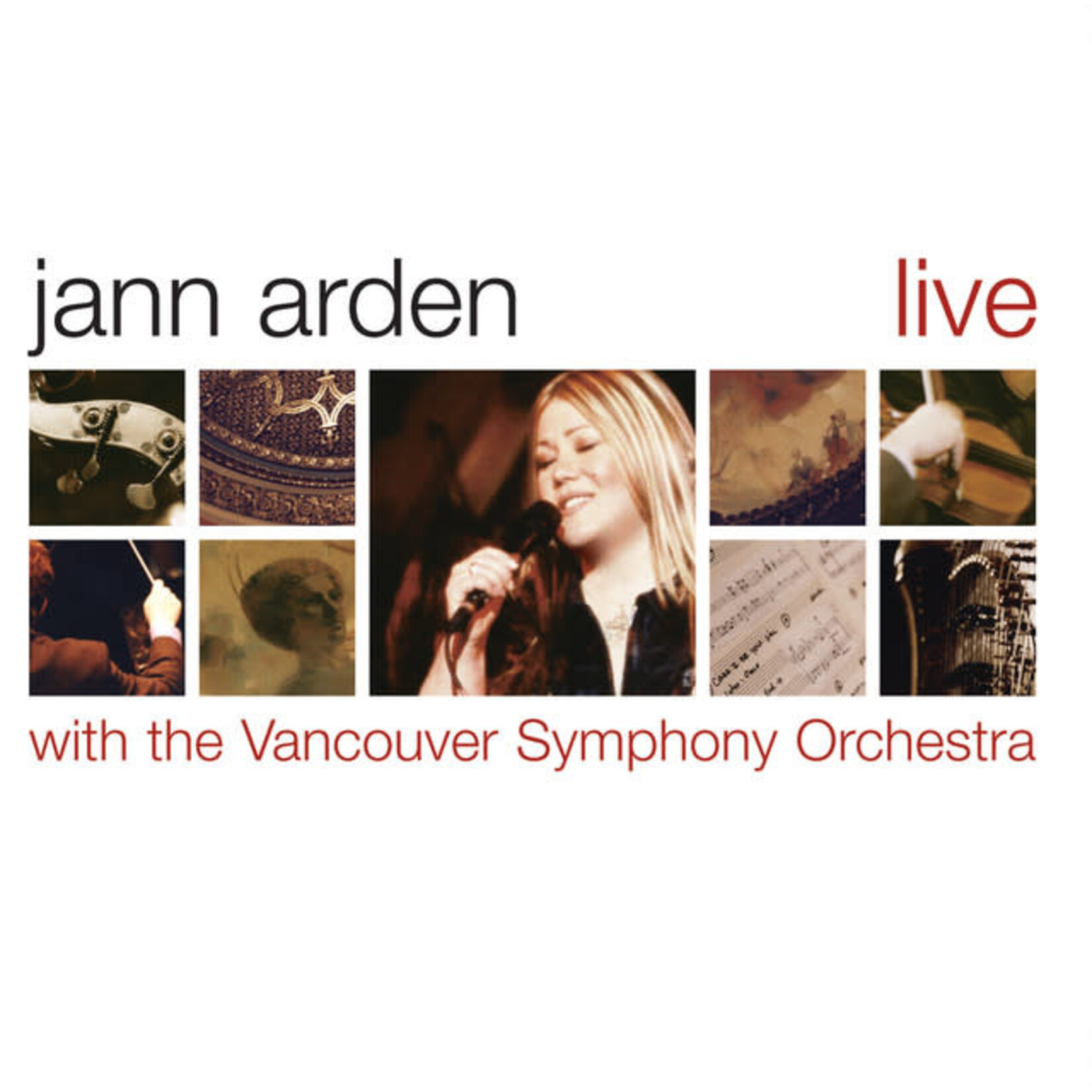 Jann Arden - Live With The Vancouver Symphony Orchestra [USED CD]