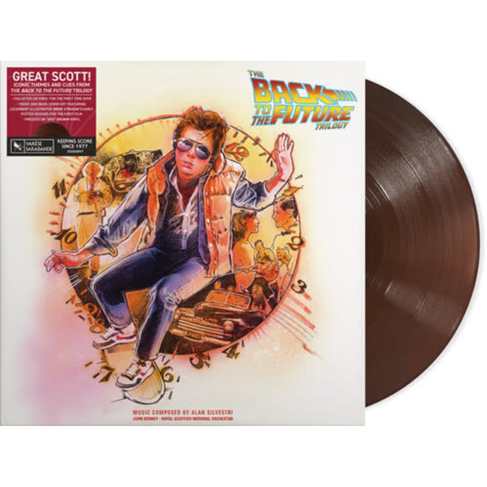 Alan Silvestri - The Back To The Future Trilogy (Brown Vinyl) [LP] (RSDBF2025)