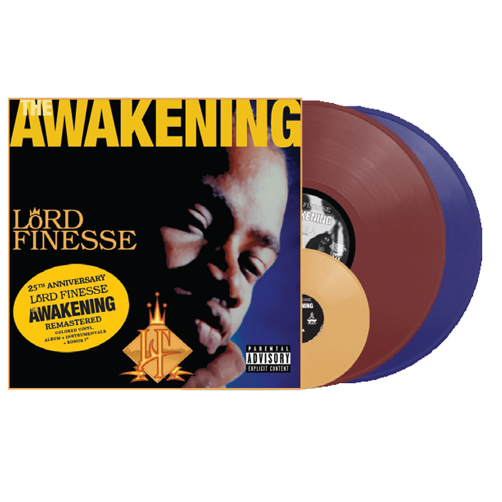 Lord Finesse - The Awakening (25th Ann) (Coloured Vinyl) [2LP/7'']