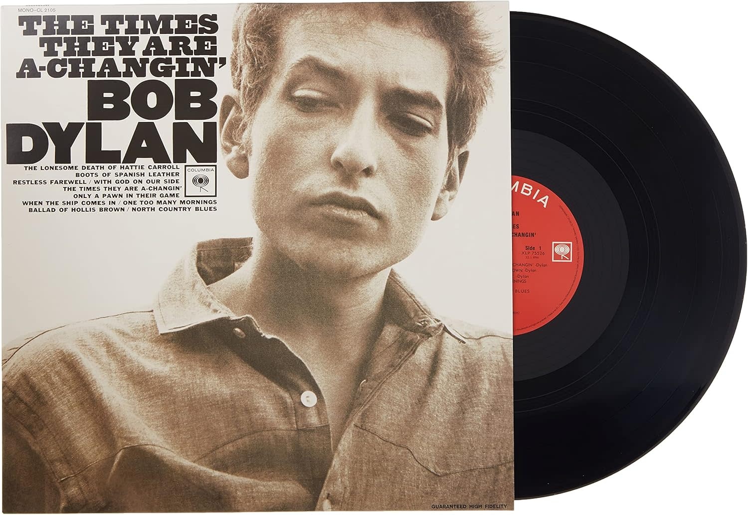 Bob Dylan - The Times They Are A-Changin' [LP] - The ODDs & SODs Shoppe