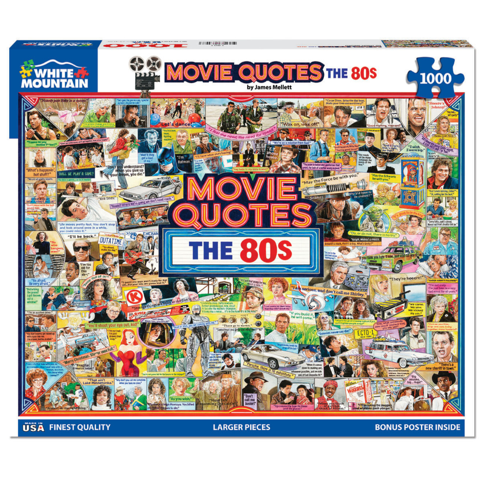 Puzzle - Movie Quotes: The 80s