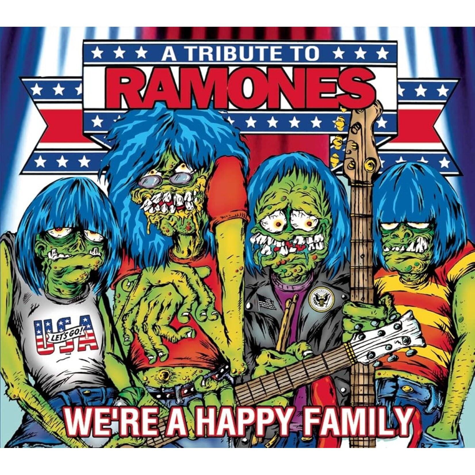 Various Artists - We're A Happy Family: A Tribute To Ramones [USED CD]