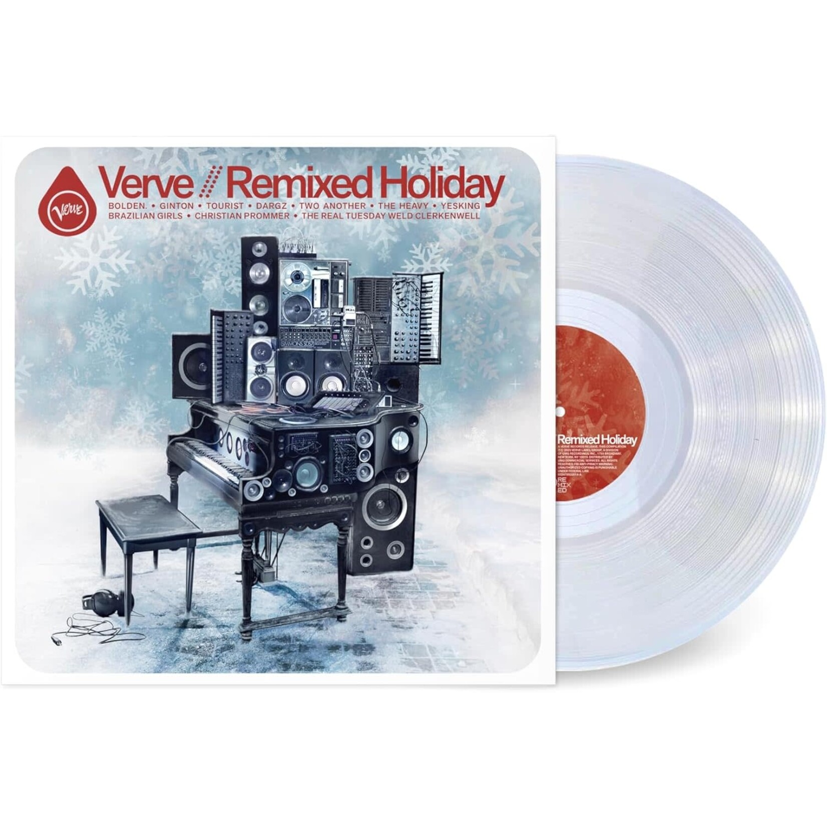 Various Artists - Verve Remixed Holiday (Clear Vinyl) [LP]