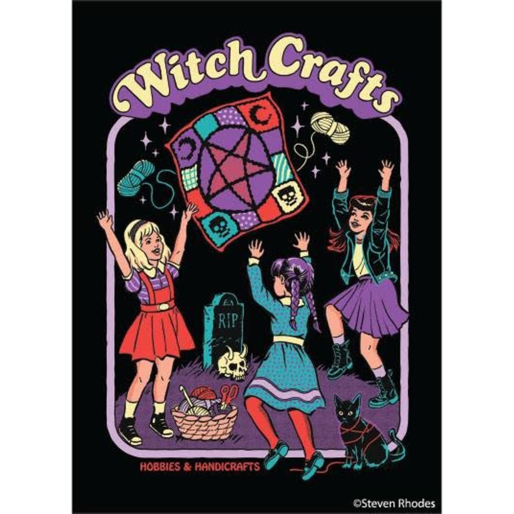 Magnet - Steven Rhodes: Witch Crafts Hobbies & Handicrafts