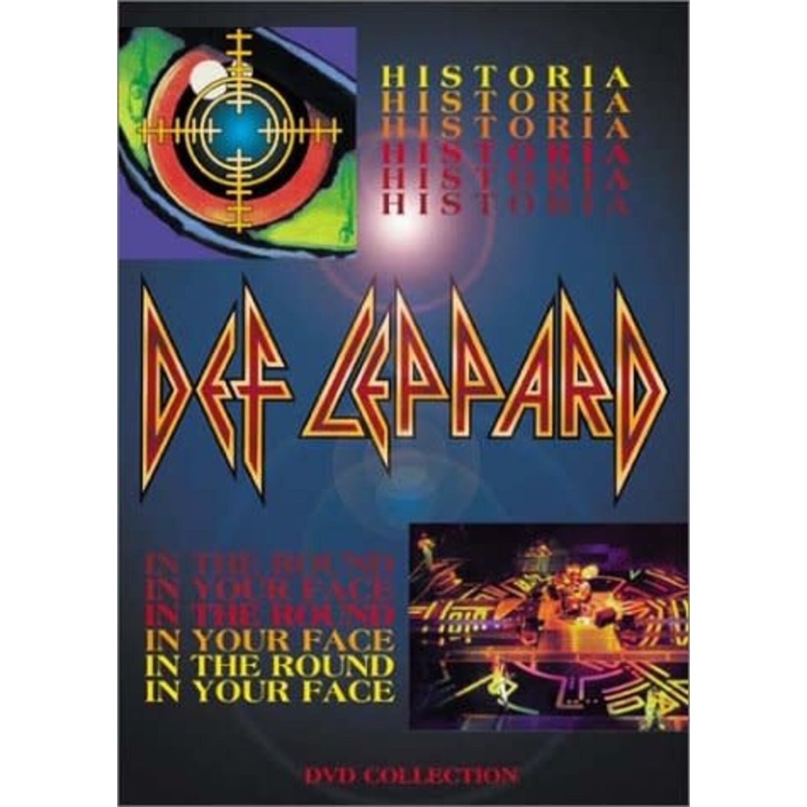 Def Leppard - Historia/In The Round In Your Face [USED DVD]