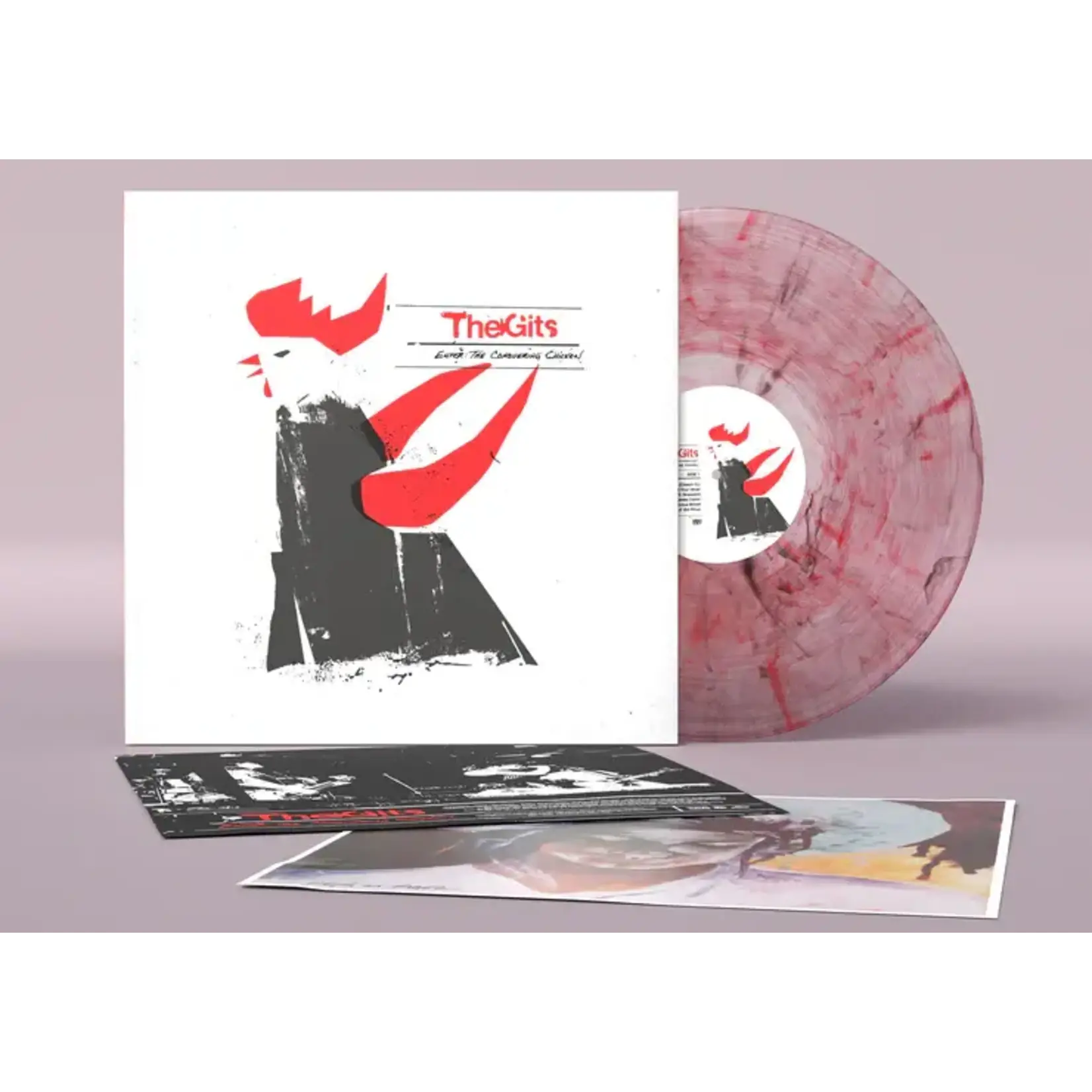 Gits - Enter: The Conquering Chicken (Loser Ed) (Clear/Black/Red Vinyl) [LP]