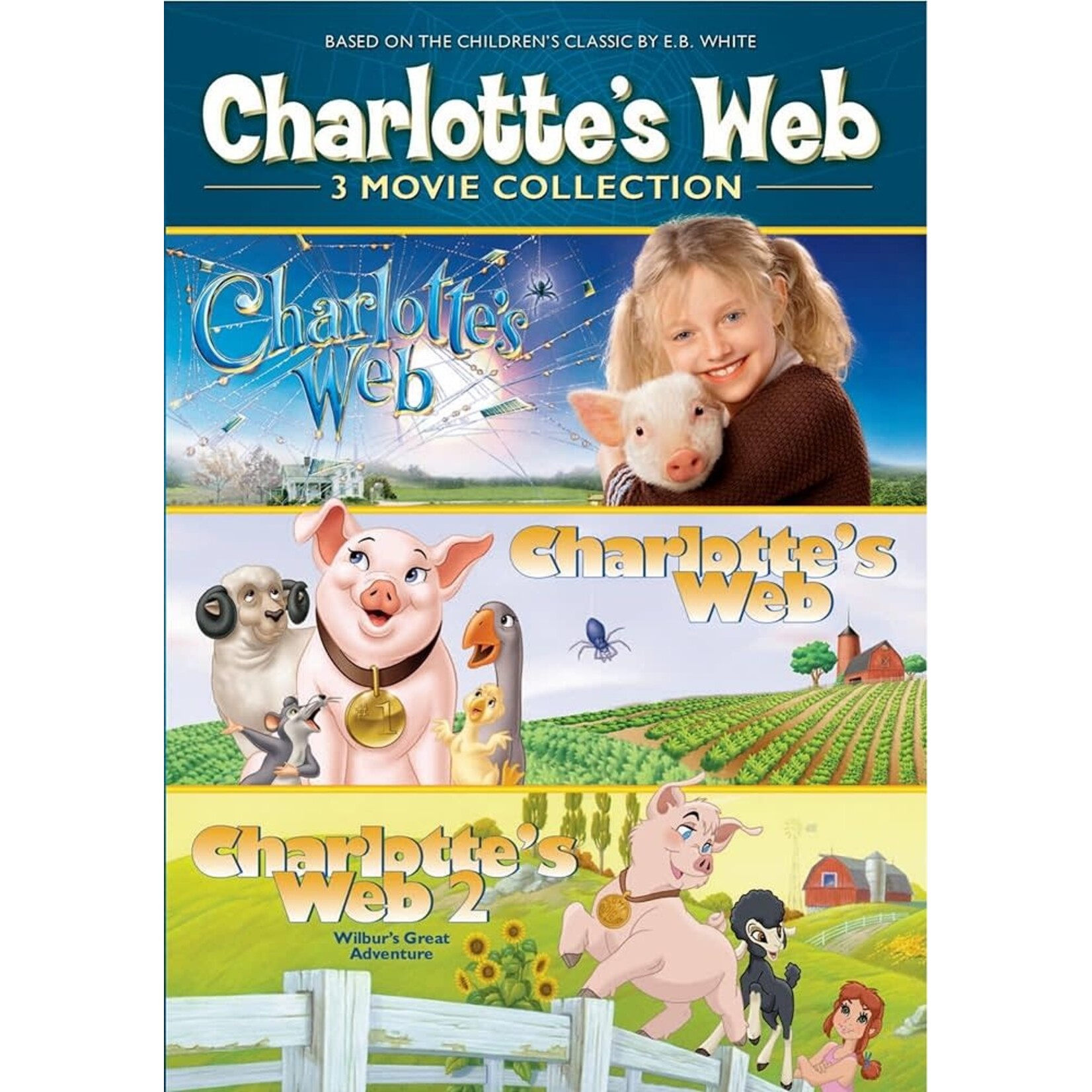 Charlotte's Web - 3 Movie Collection [USED 3DVD]