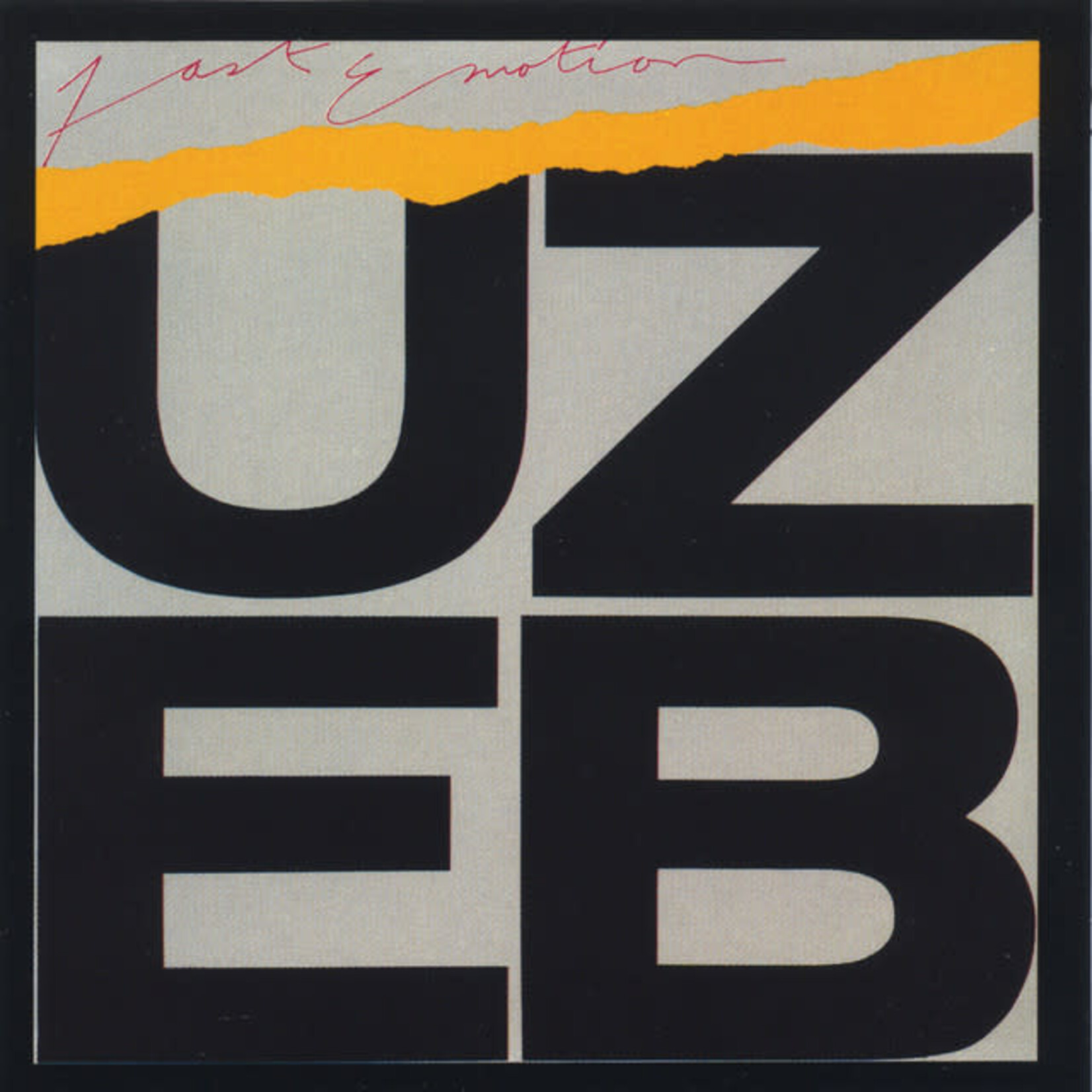 UZEB - Fast Emotion [USED CD]