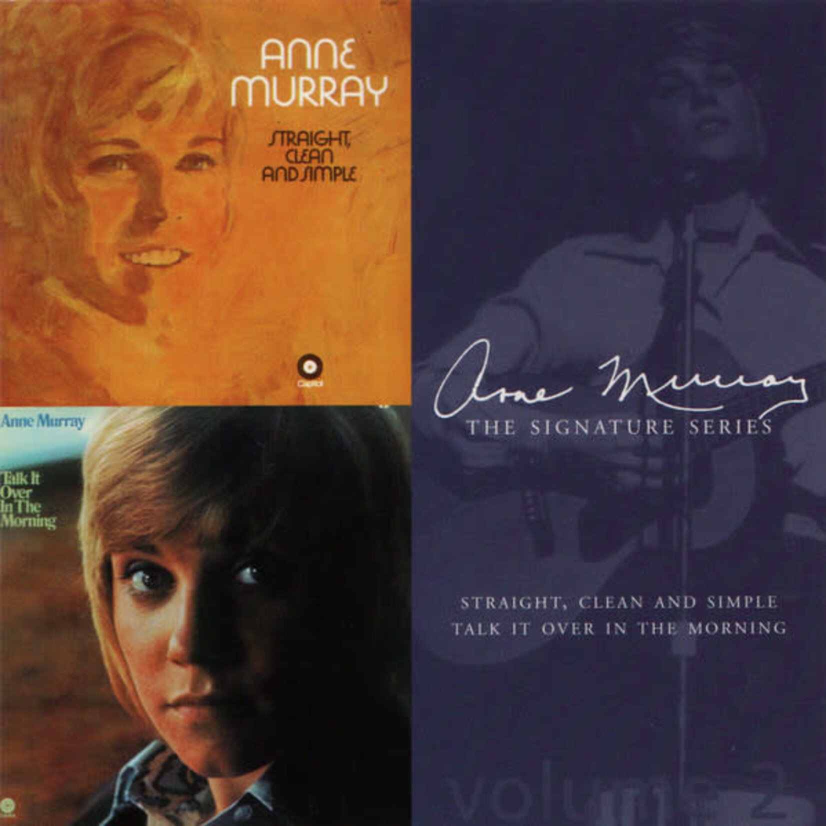 Anne Murray - Anne Murray Signature Series Vol. 2: Straight, Clean And Simple/Take It Over In The Morning [USED CD]
