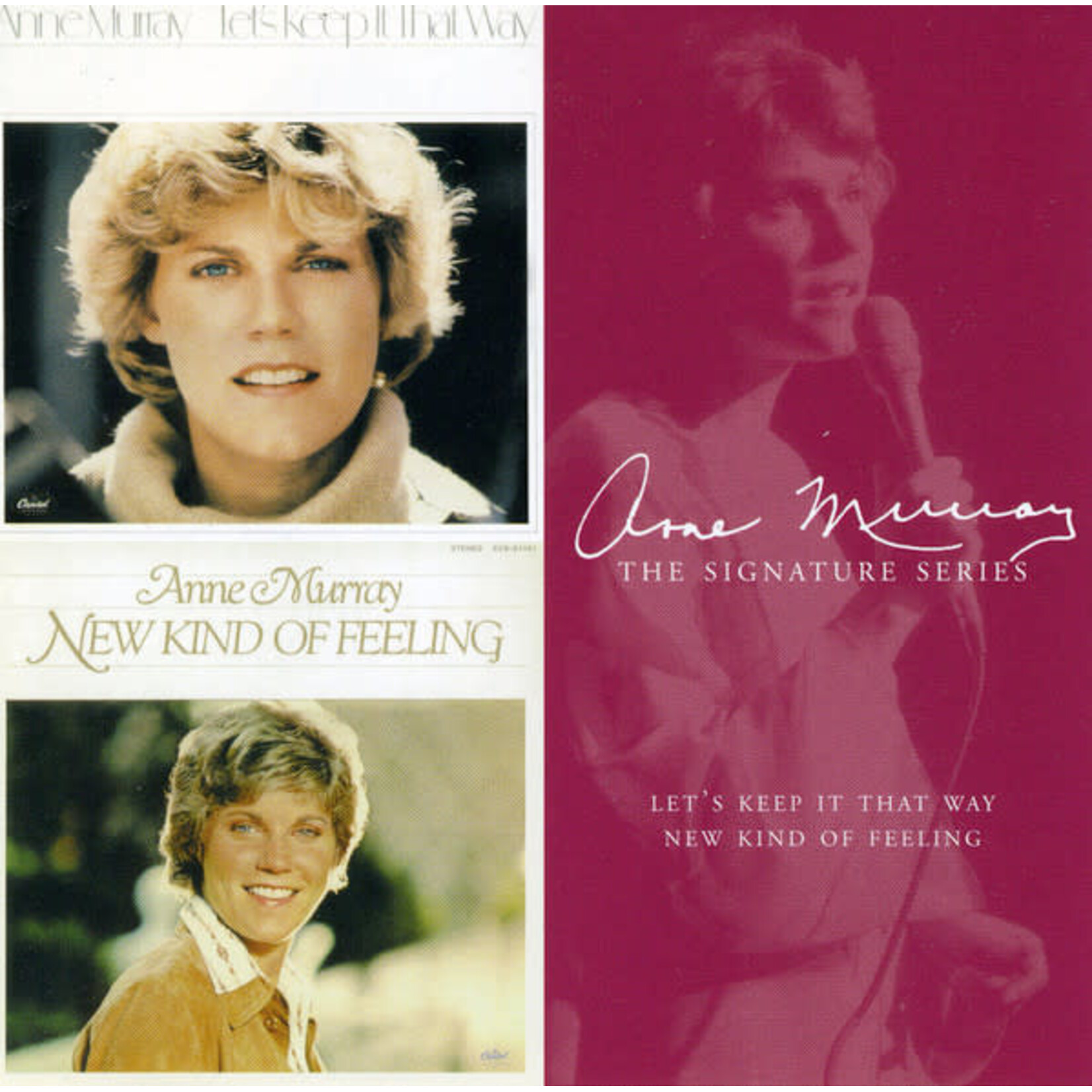 Anne Murray - Anne Murray Signature Series Vol. 6: Let's Keep It That Way/New Kind Of Feeling [USED CD]