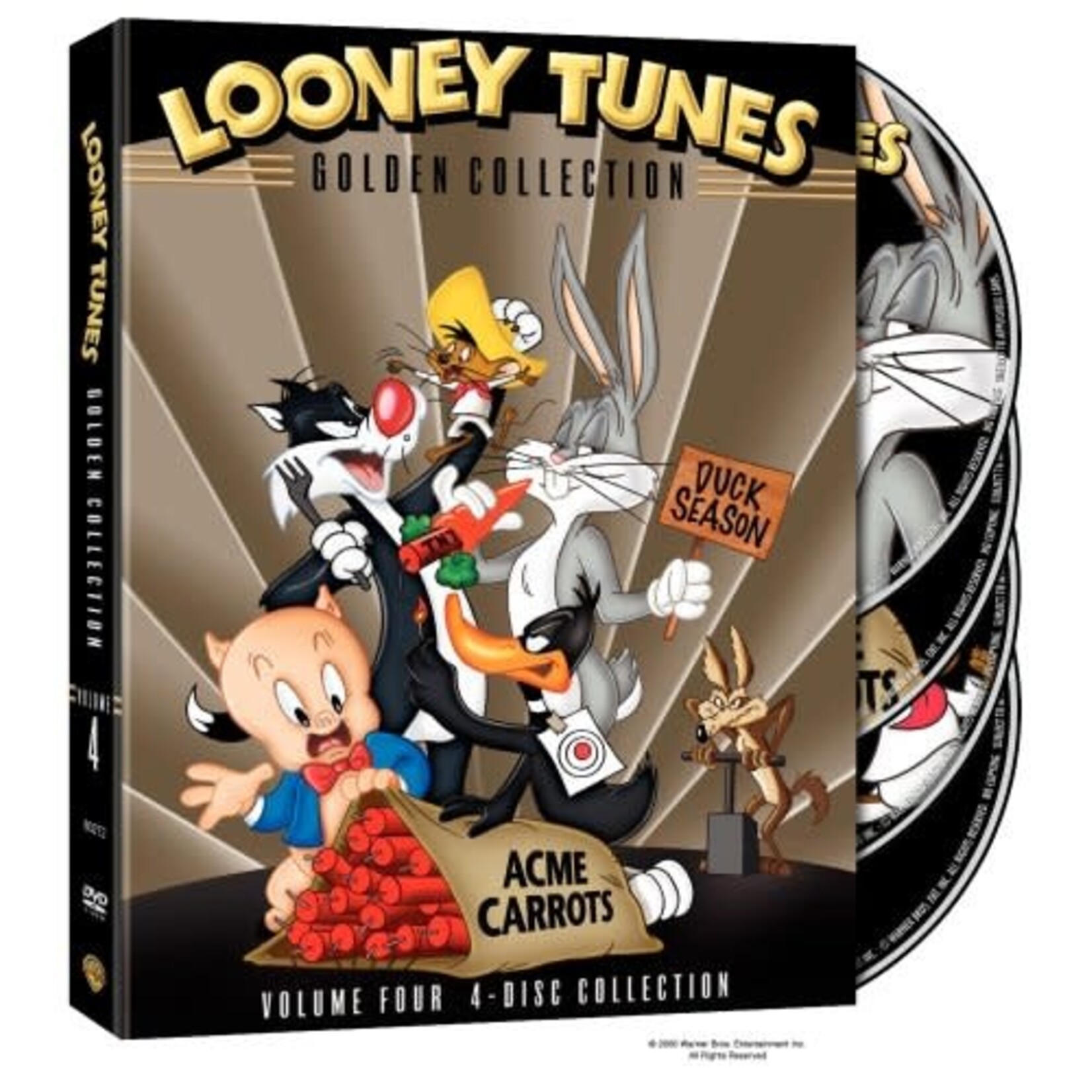 Looney Tunes - Golden Collection Vol. 4 [USED 4DVD]