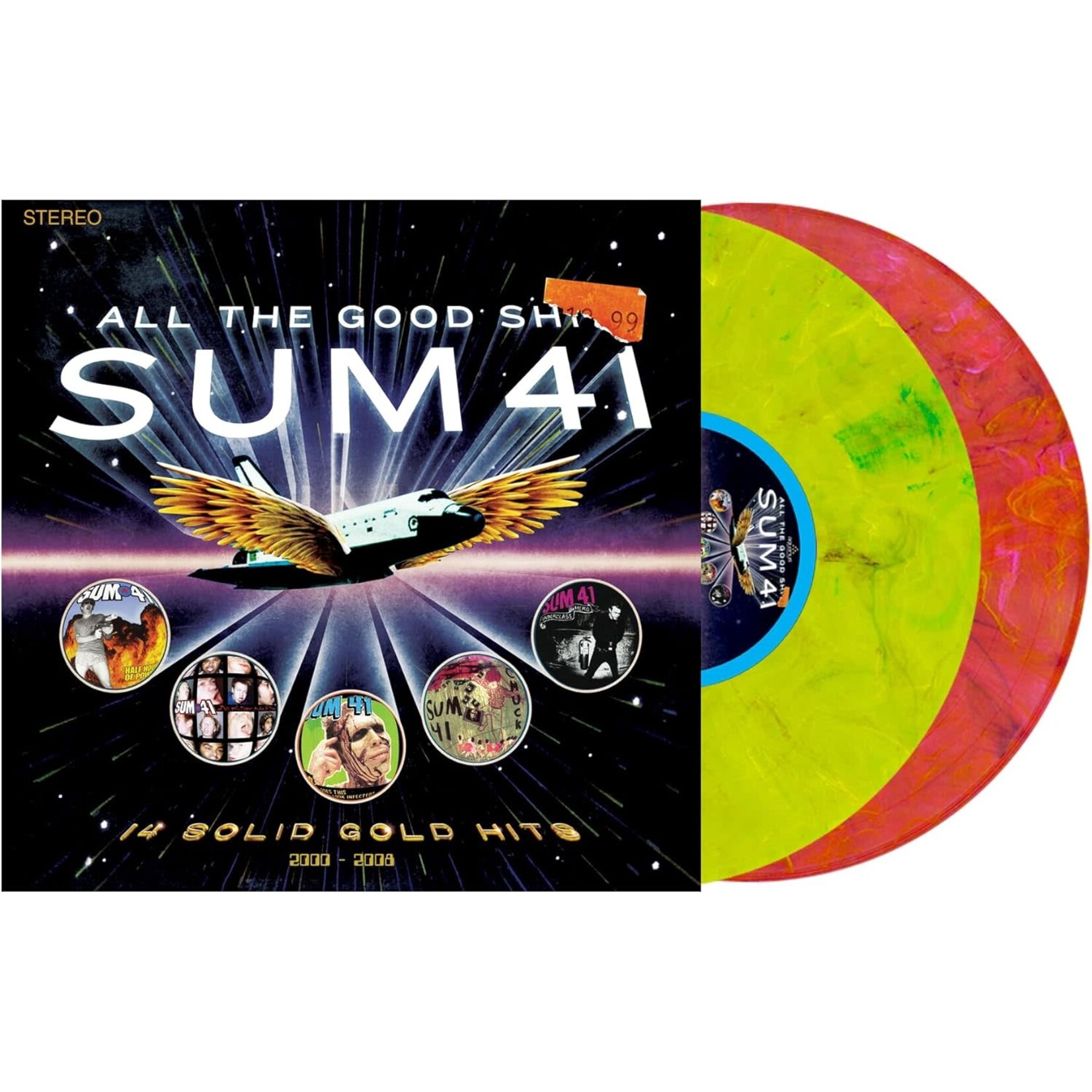 Sum 41 - All The Good Shit: 14 Solid Gold Hits 2000-2008 (Red/Green Vinyl) [2LP]